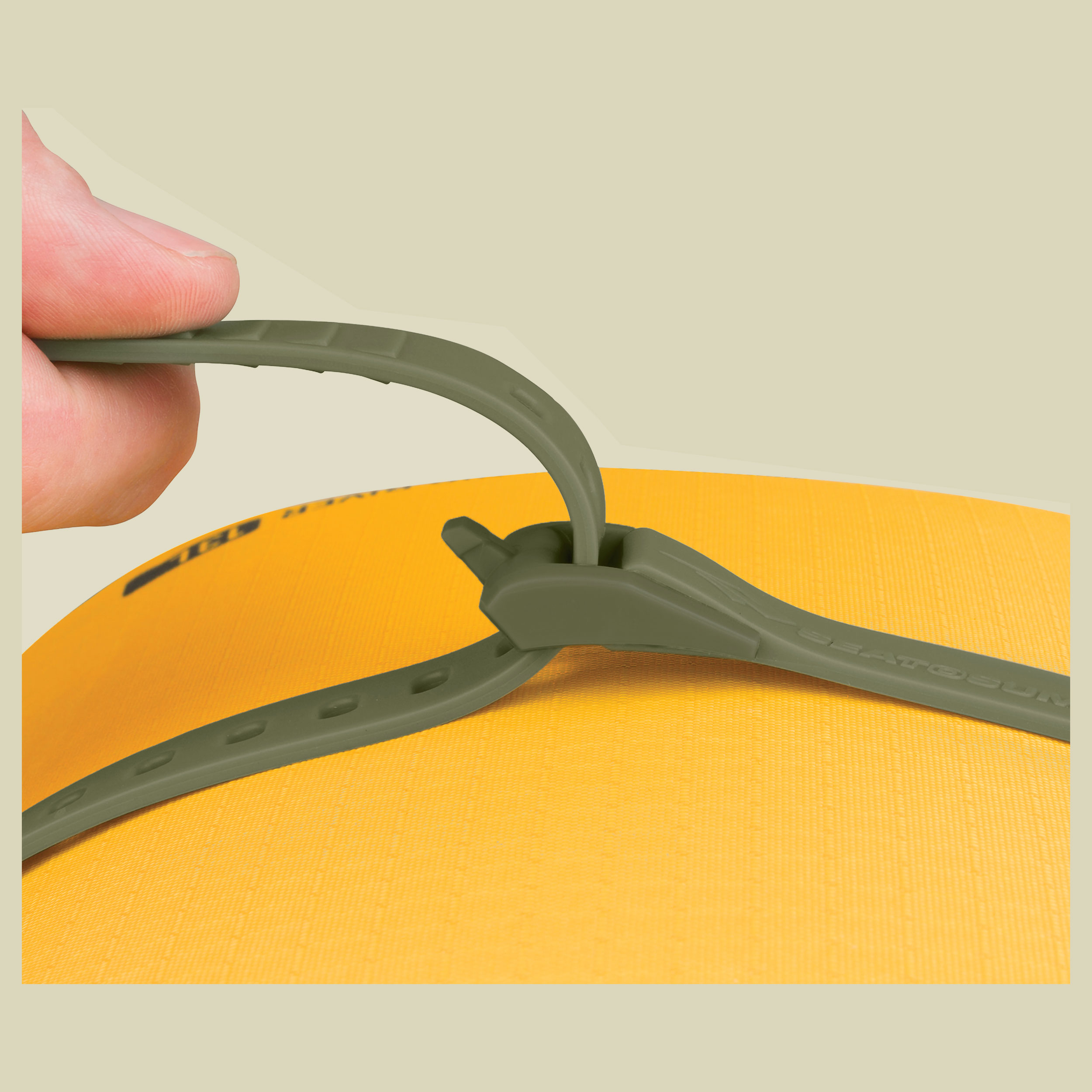 Stretch-Loc Strap 500 mm braun - Farbe burnt olive