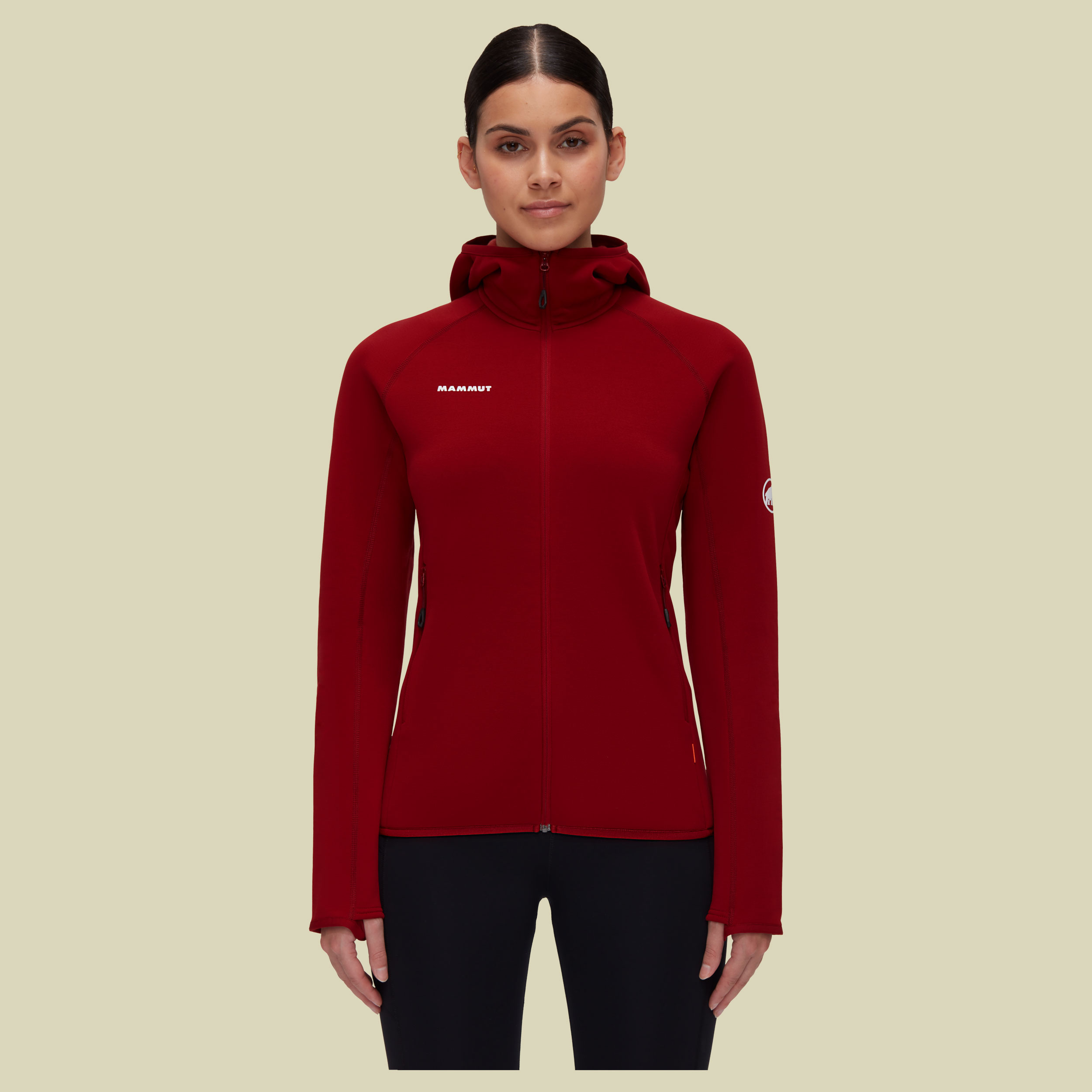 Aconcagua ML Hooded Jacket Women Größe S Farbe blood red