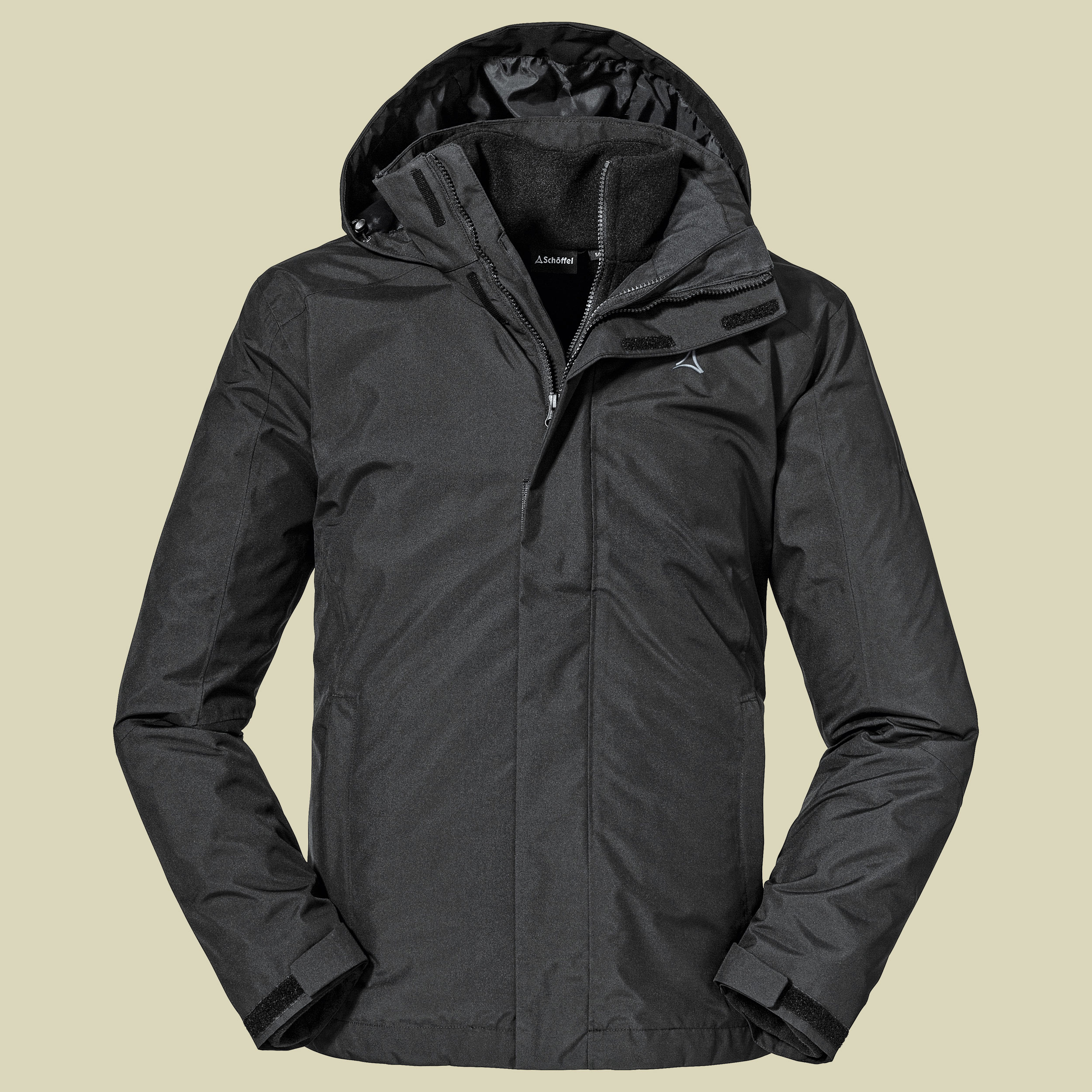 3in1 Jacket Partinello M Men Größe 56 Farbe black
