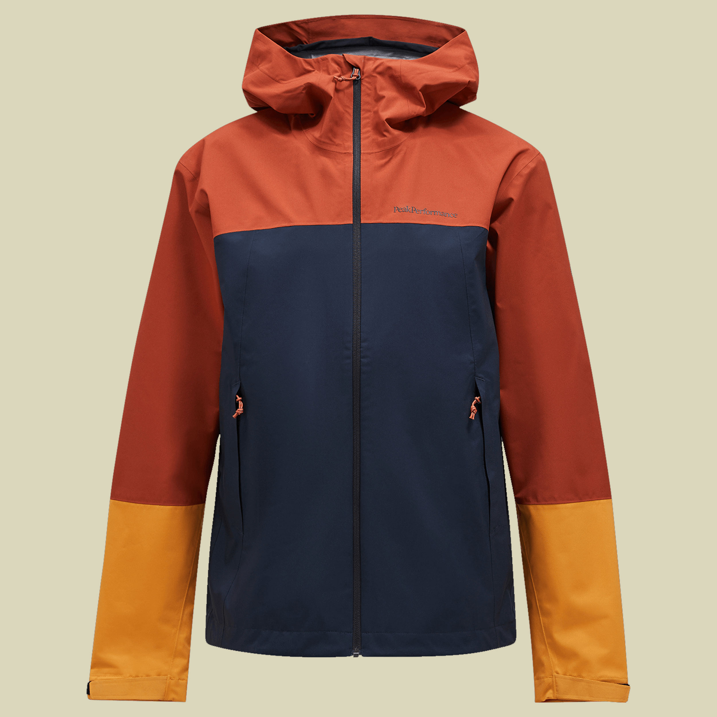 Trail Hipe Shell Jacket Men L mehrfarbig - spiced salute blue