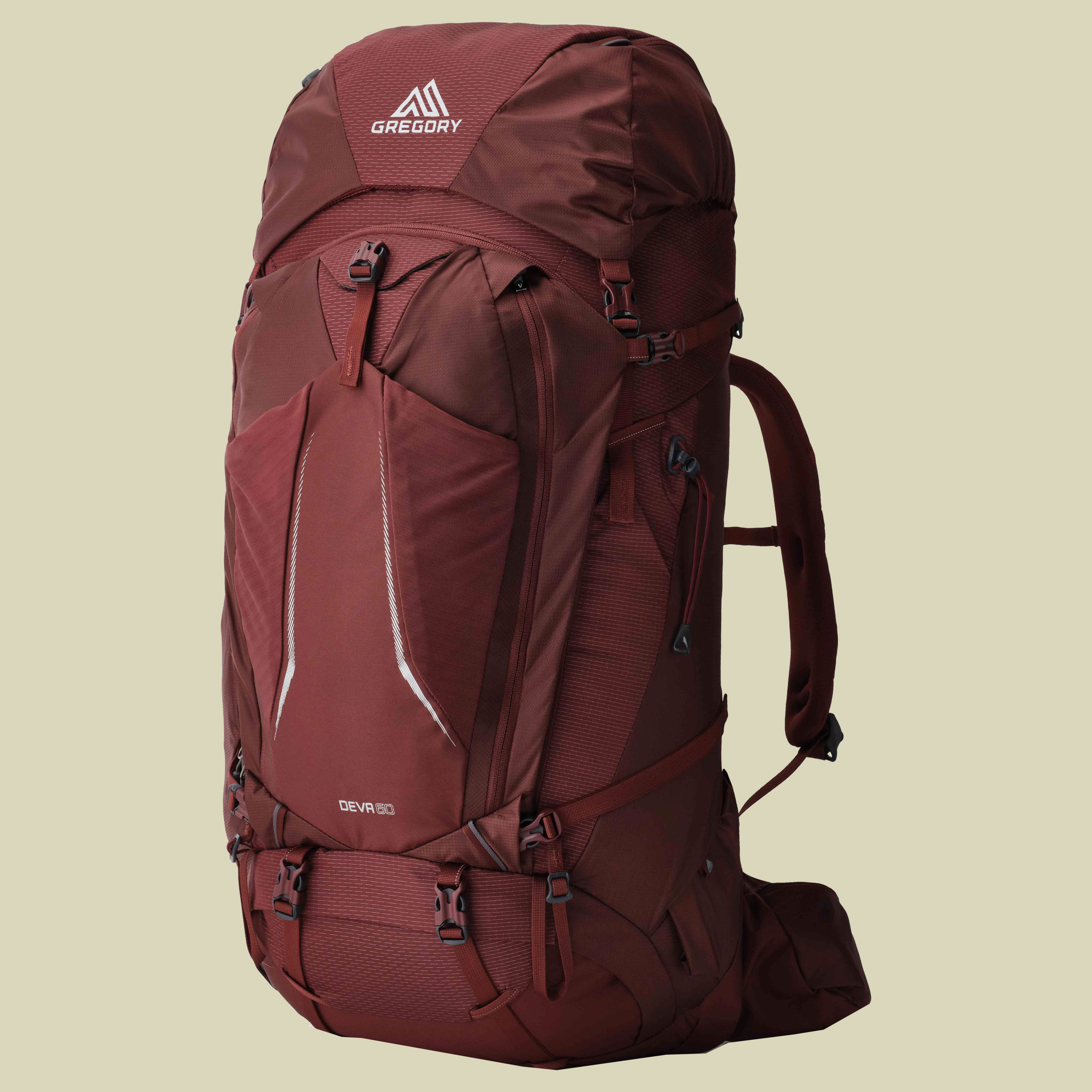 Deva 60 RC Women 60 L/Rückenlänge M rot - garnet red