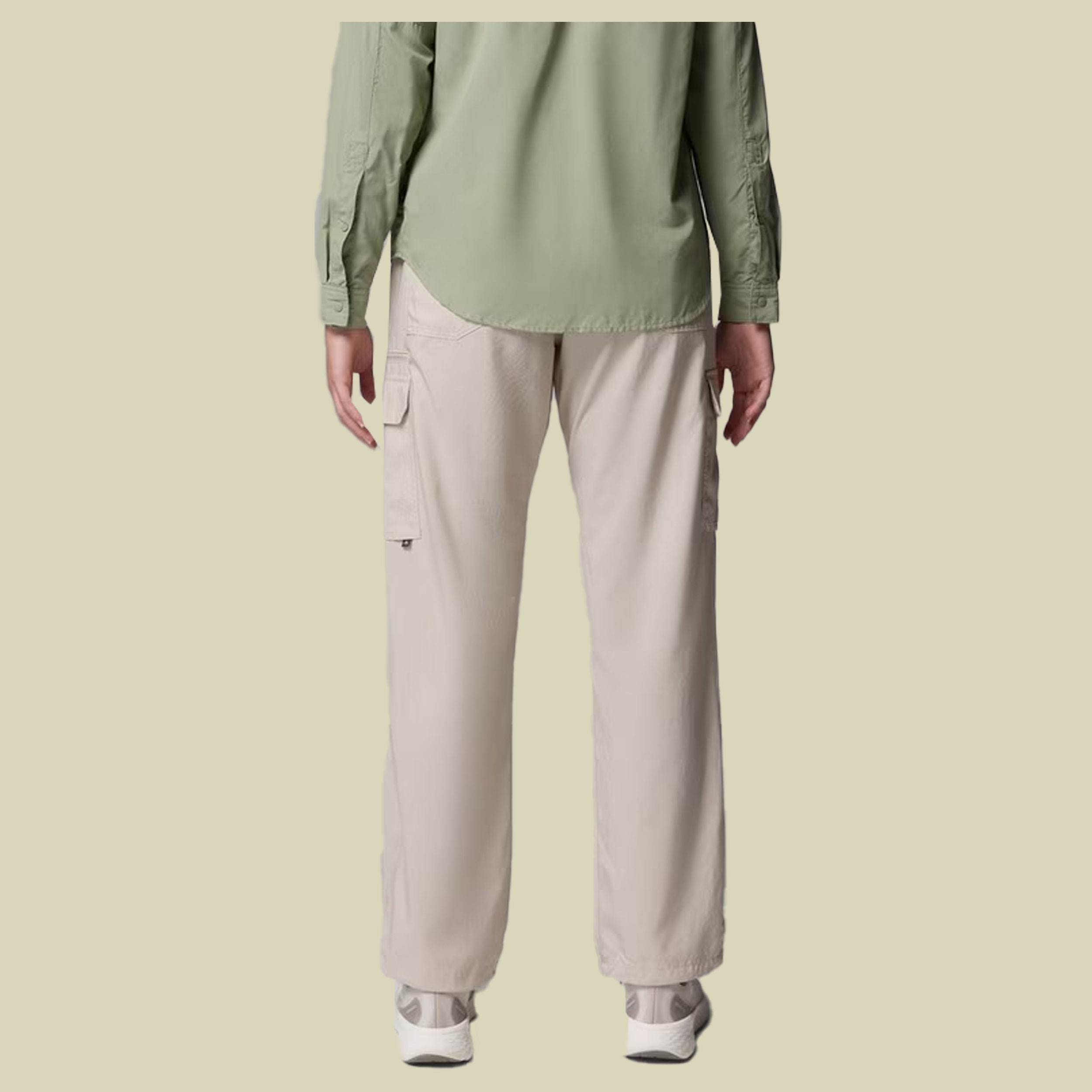 Skien Valley Cargo Pant Women XL beige - dark stone