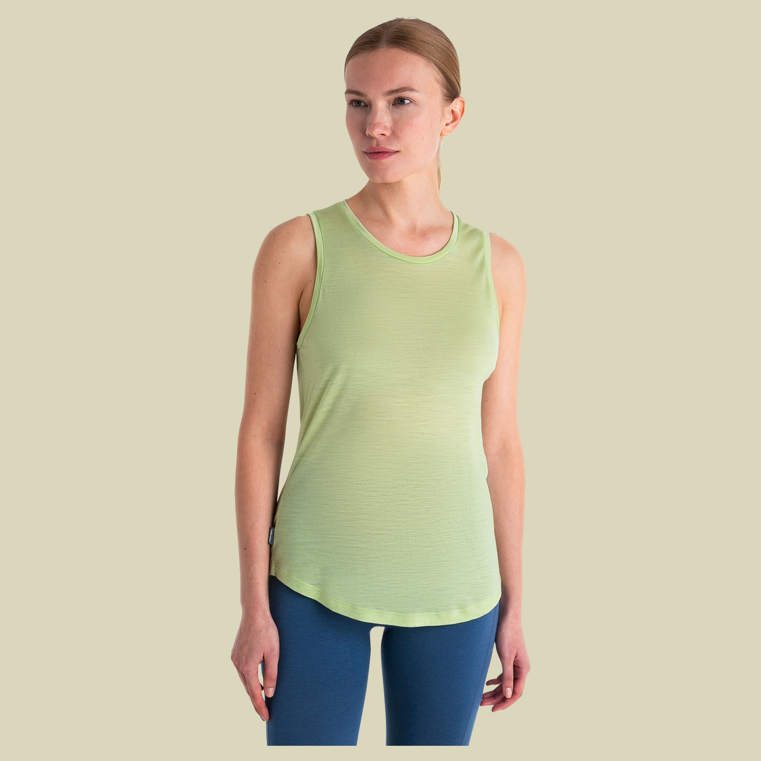 Merino 125 Cool-Lite Sphere III Tank Women L grün - glazen