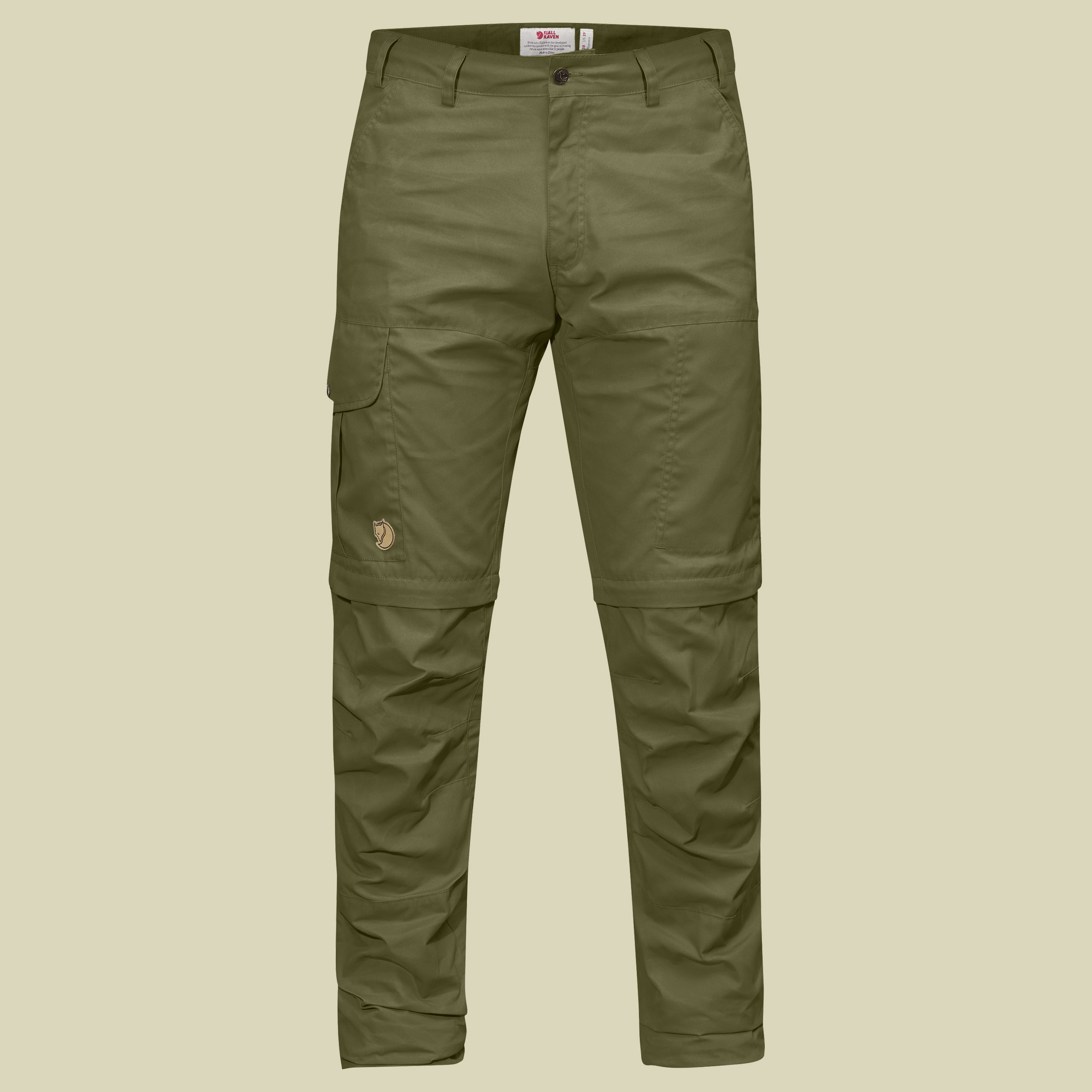 Karl Pro Zip-Off Trousers Men Größe 58 Farbe savanna