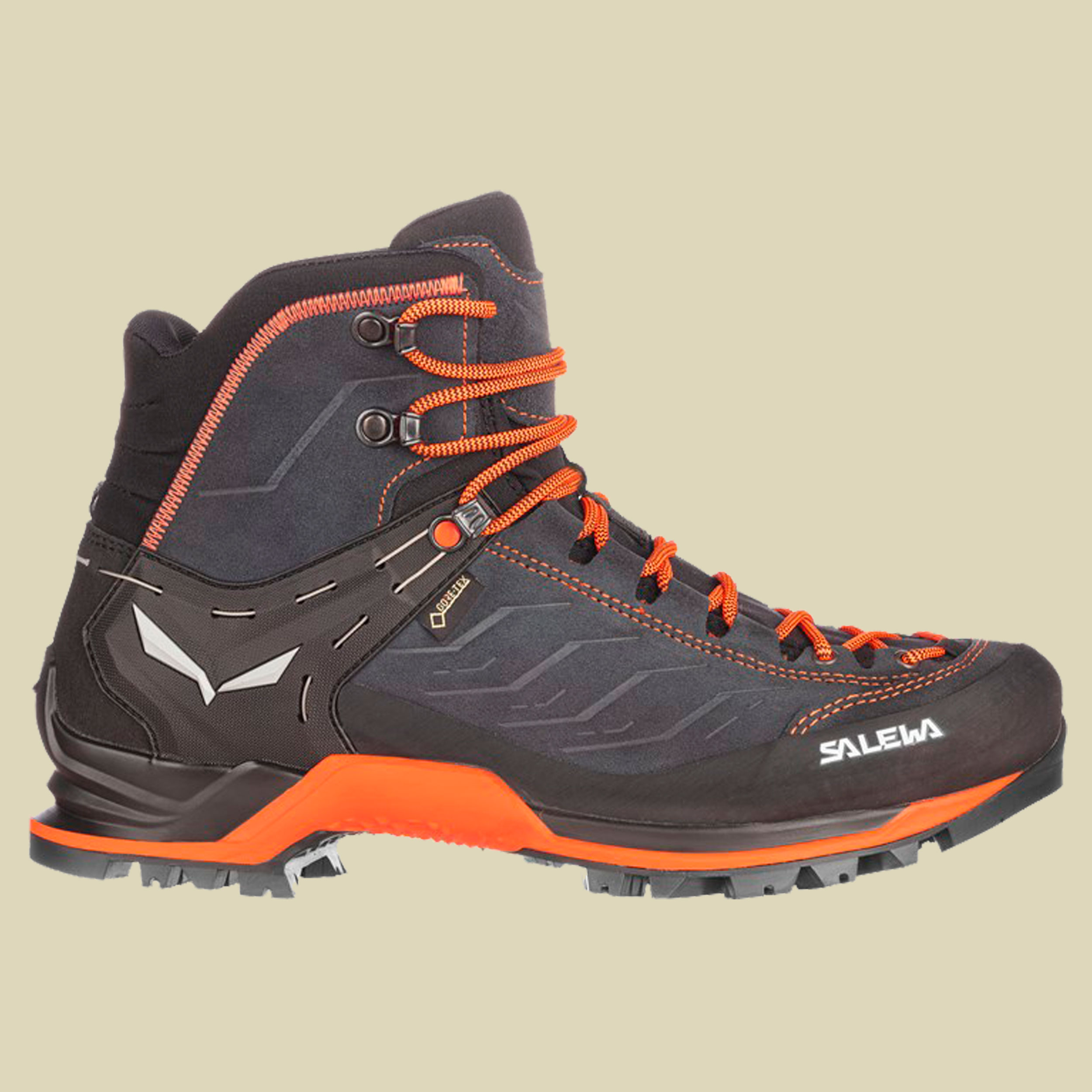 MS MTN Trainer Mid GTX Men Größe UK 12 Farbe asphalt/fluo orange