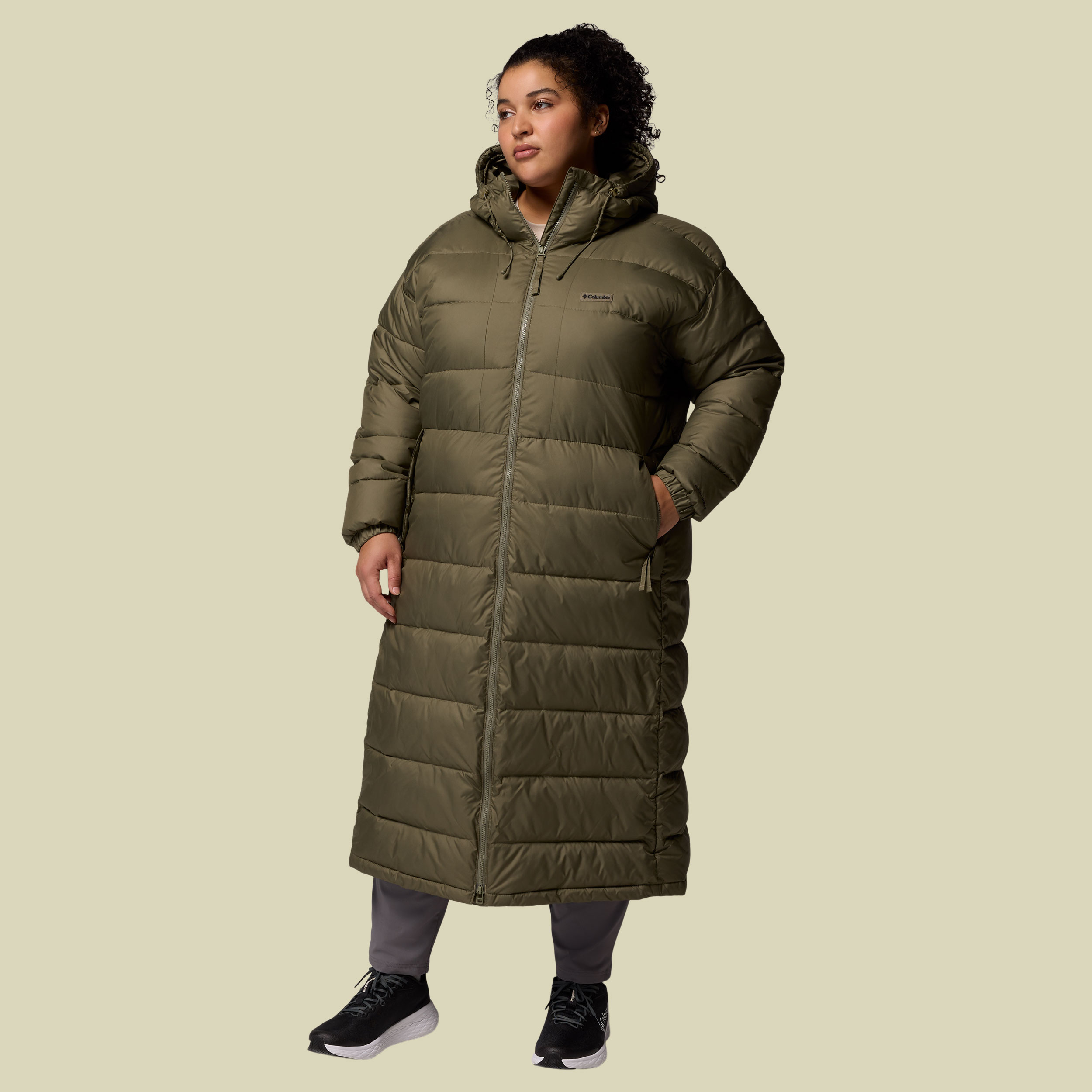 Pike Lake™ III Long Jacket Women XS grün - Farbe stone green