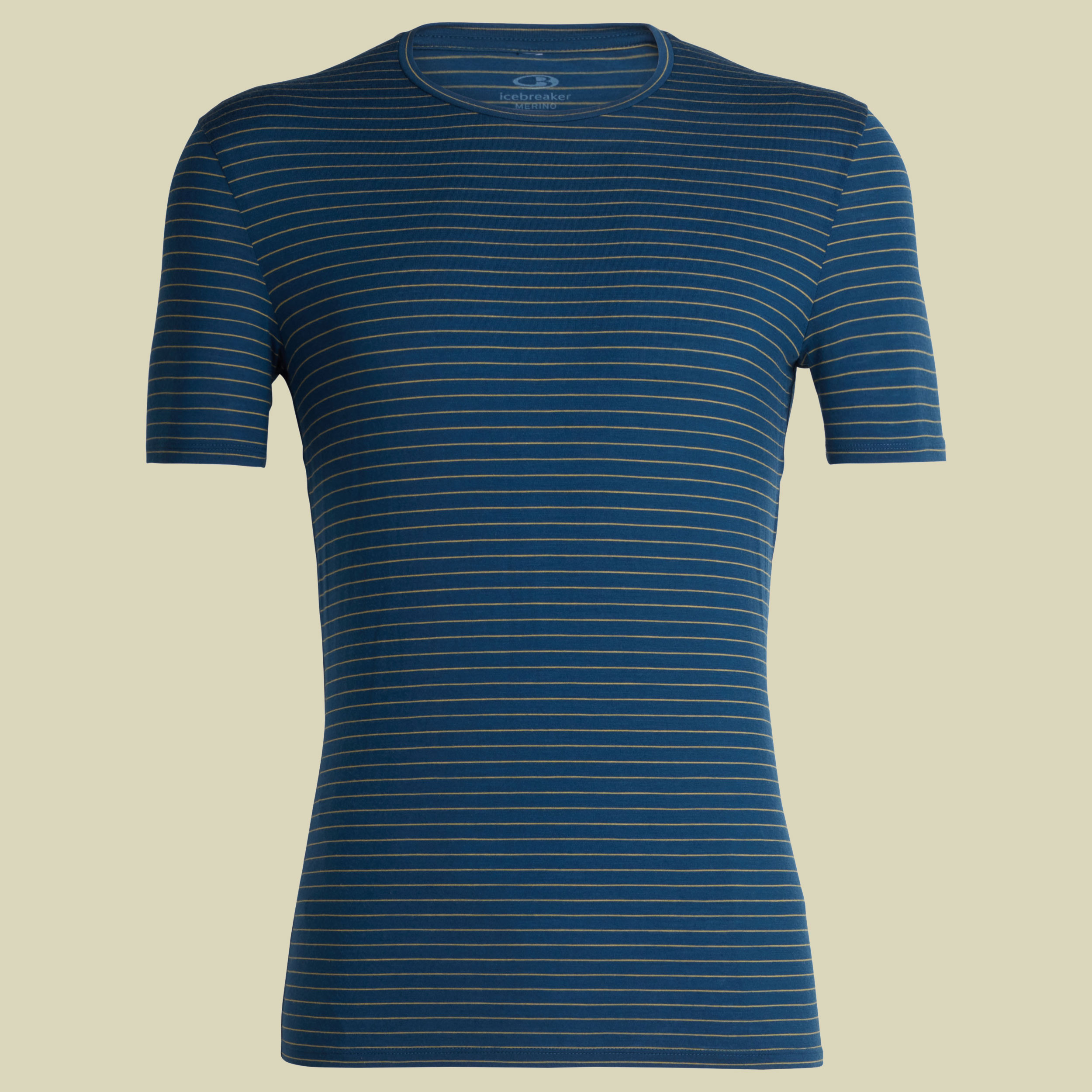 Anatomica SS Crewe Men  Größe L Farbe prussian blue/ginger/stripe