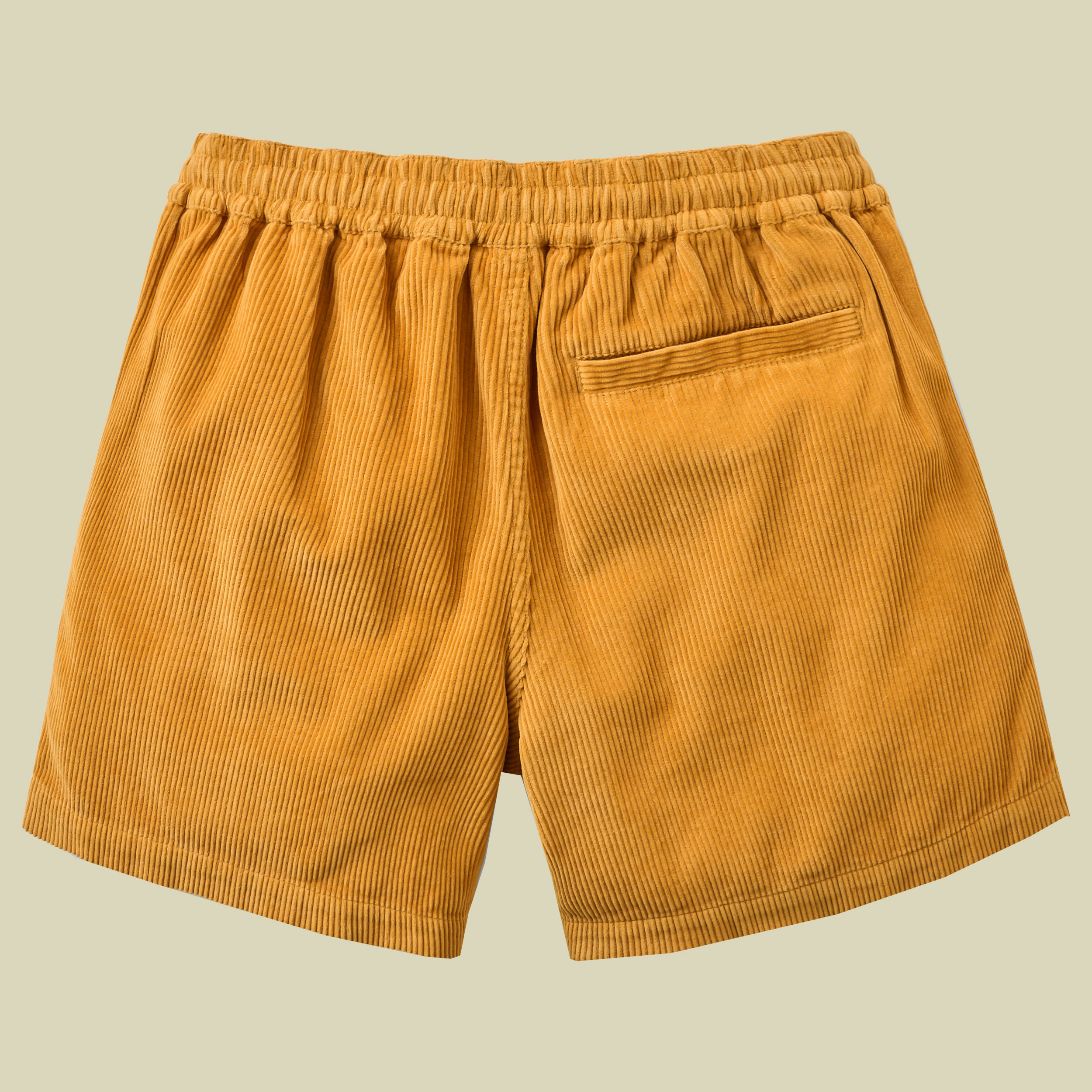 Avian Organic Cord Short Women XS gelb - spruce yellow