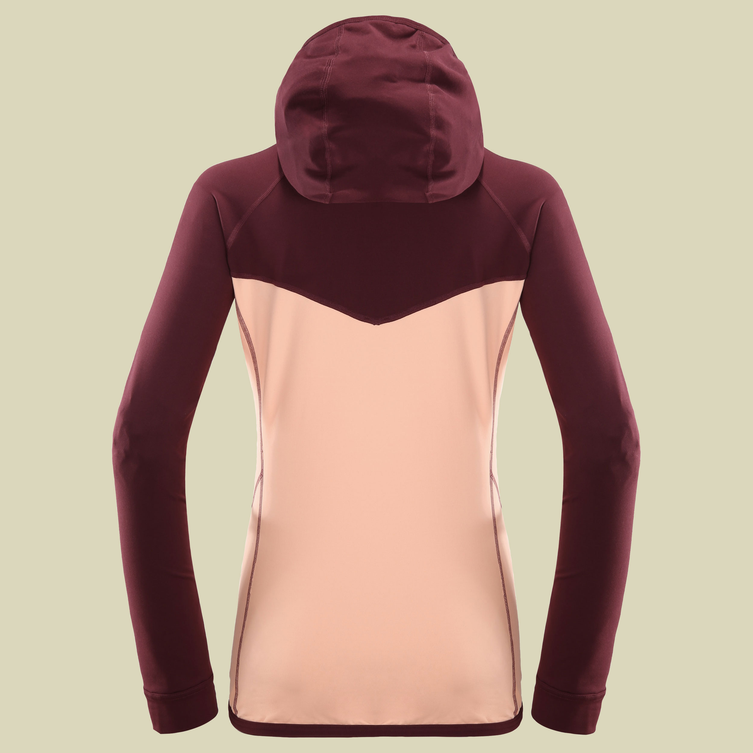 Lithe Hood Women Größe S Farbe cloudy pink/aubergine