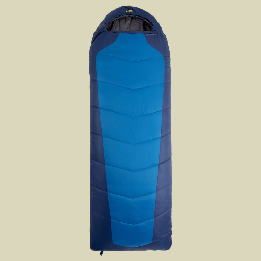 Azura Quattro Schlafsack bis Körpergröße 180 cm blue/cobalt-blue, Reißverschluss links