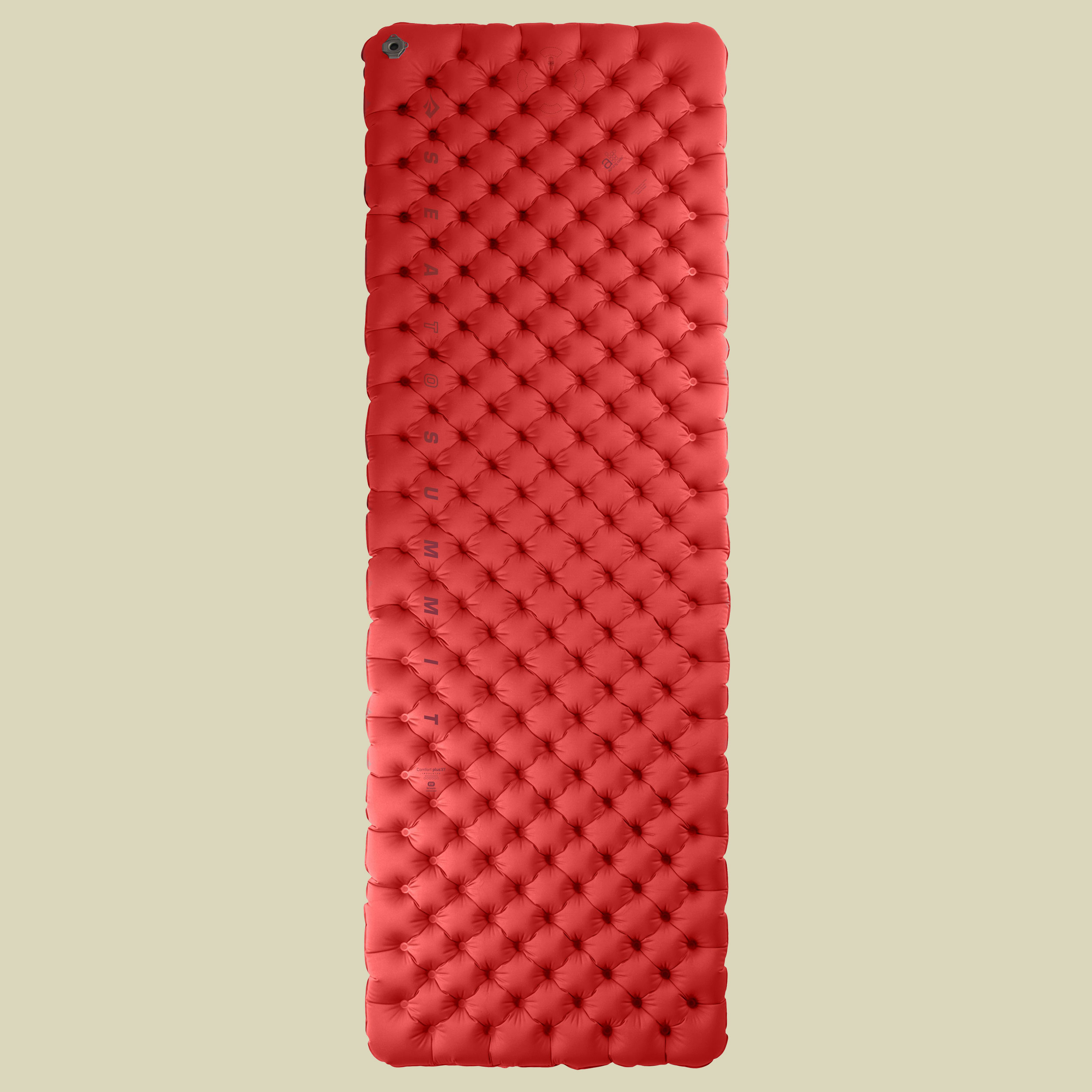 Comfort Plus XT Insulated Mat Rectangular Liegefläche 183 x 64 cm Farbe red