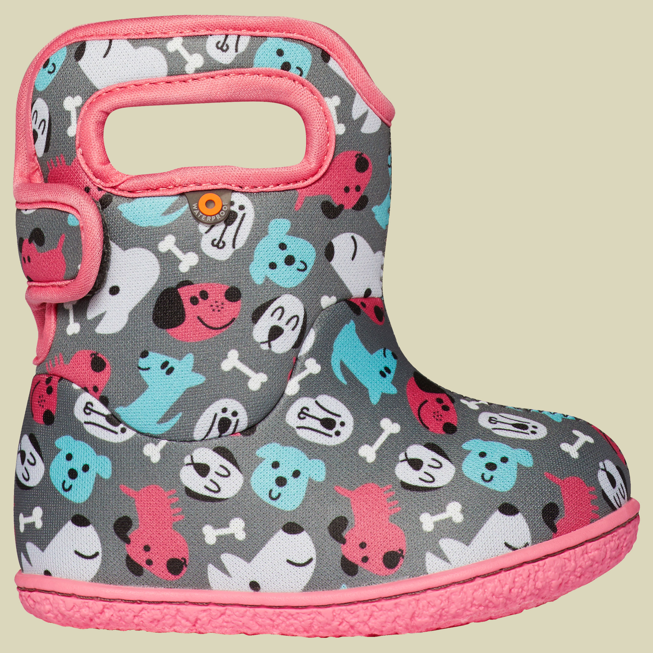 Baby Bogs Puppies Größe 22 Farbe dark gray multi