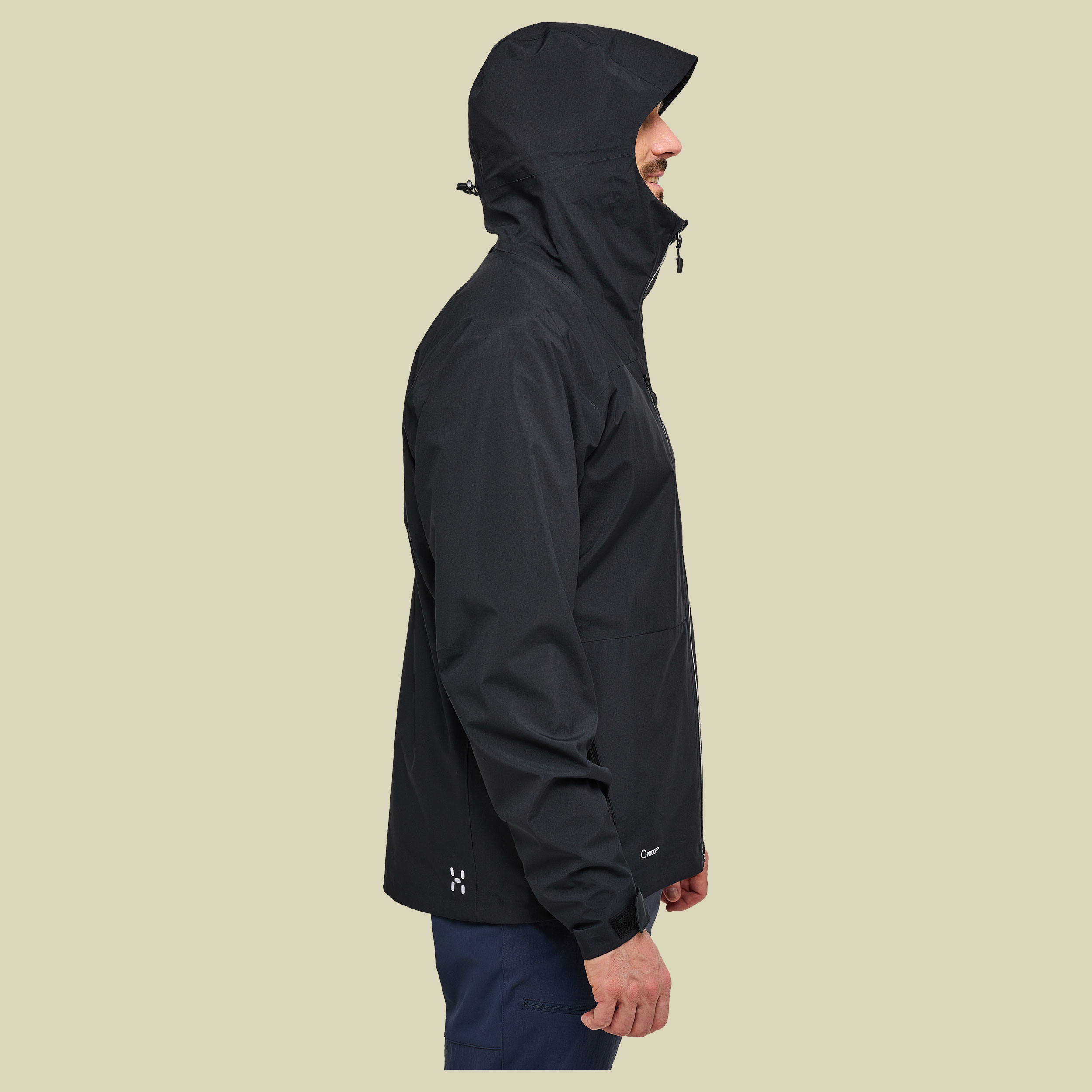 Front Proof Jacket Men Größe XL Farbe true black