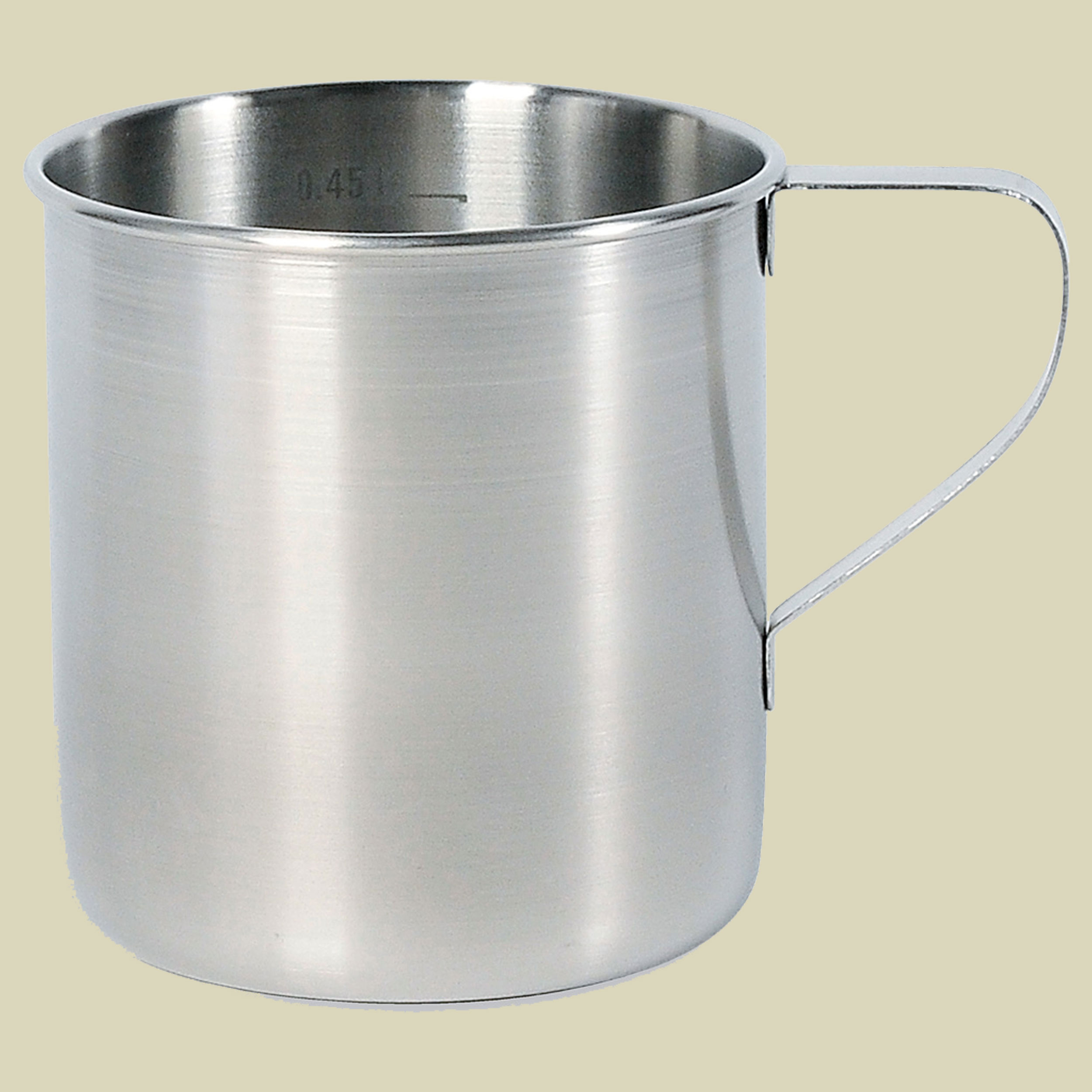 Mug  Volumen 0,45 L Farbe edelstahl