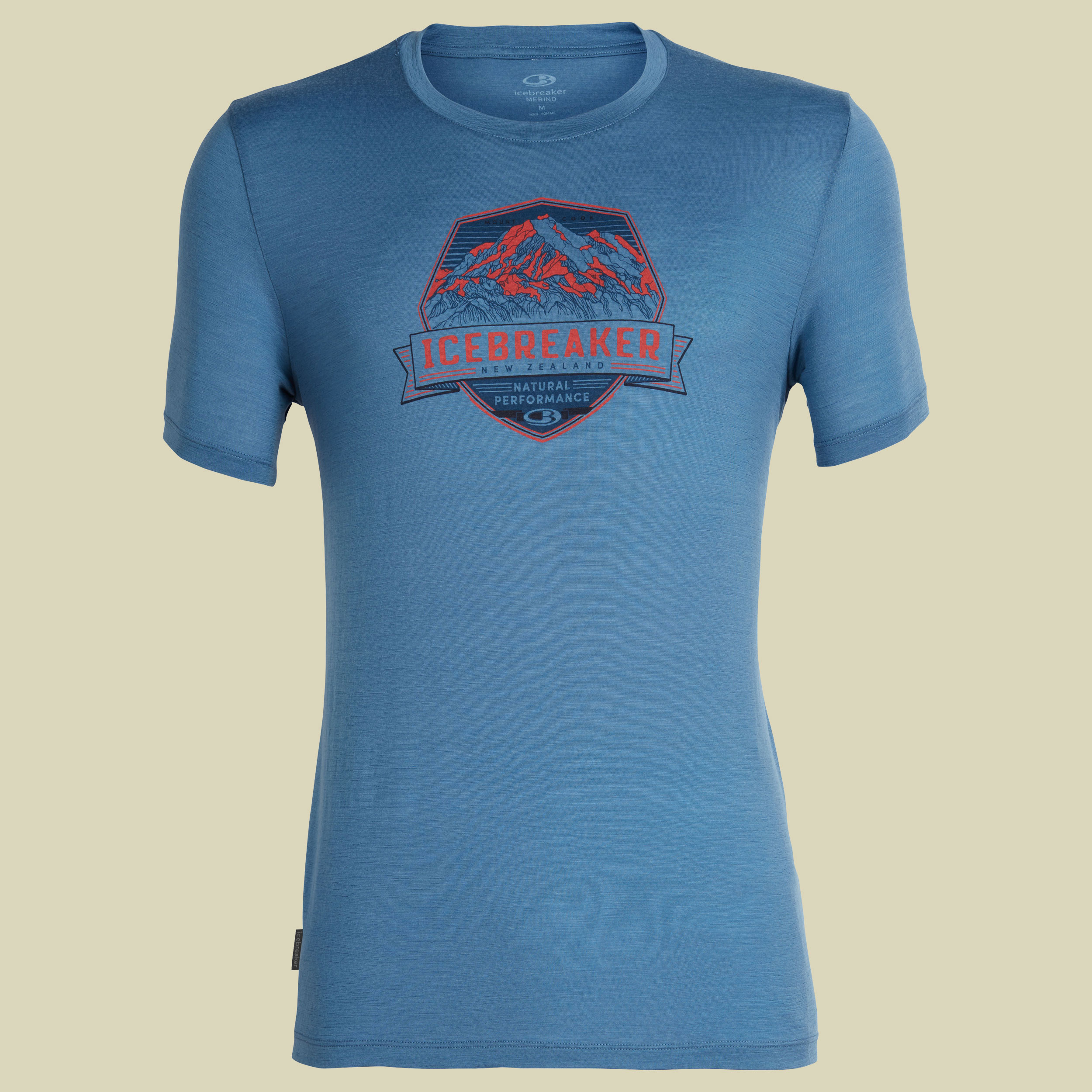 Tech Lite SS Crewe Men Graphic Collection Größe L  Farbe cook crest thunder