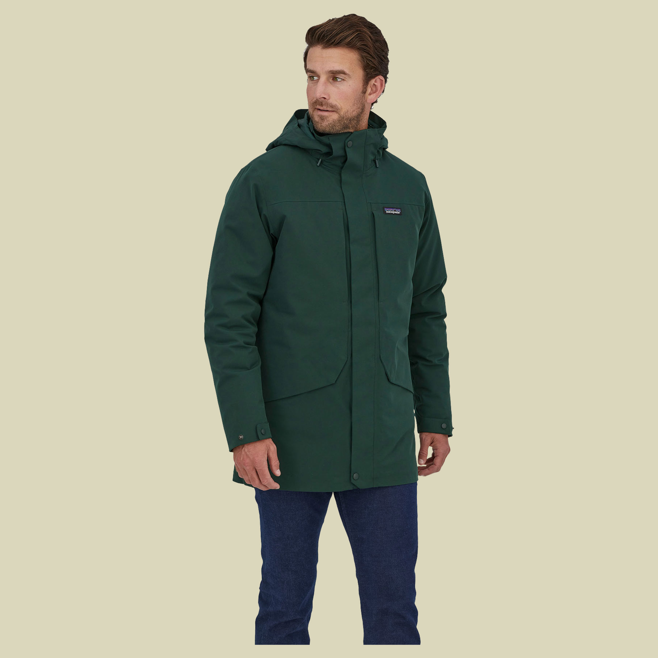 Tres 3-in-1 Parka Men Größe S Farbe northern green