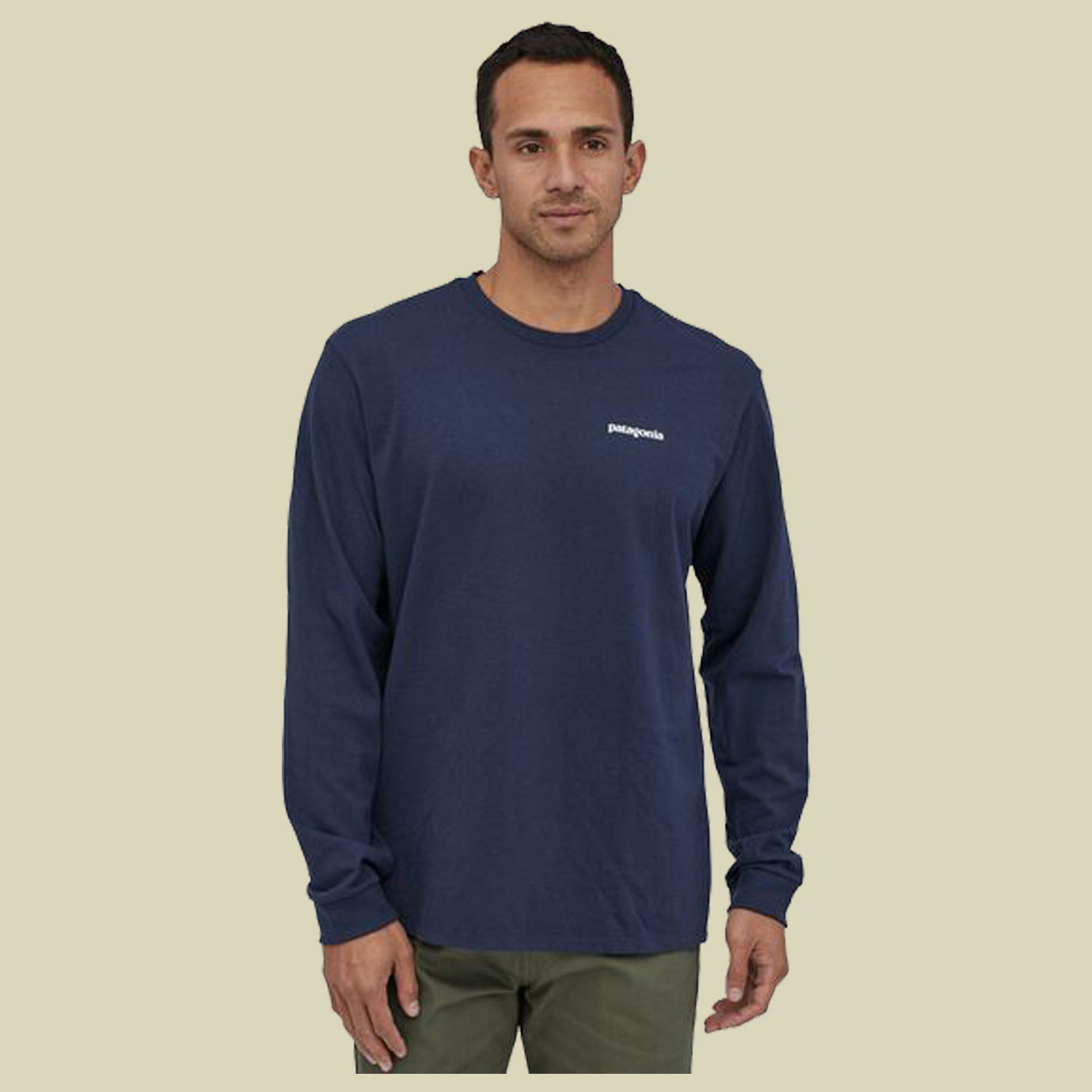 L/S P-6 Logo Responsibili-Tee Men Größe XL Farbe classic navy