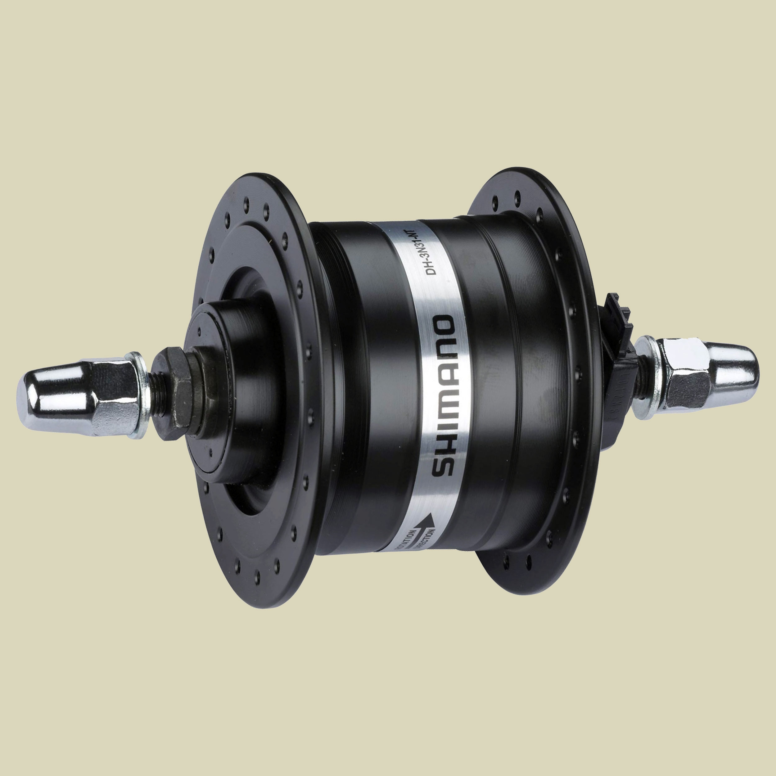 Vorderrad 28"Ryde X-Plorer mit Nabendynamo Shimano DH-3N31 Farbe schwarz