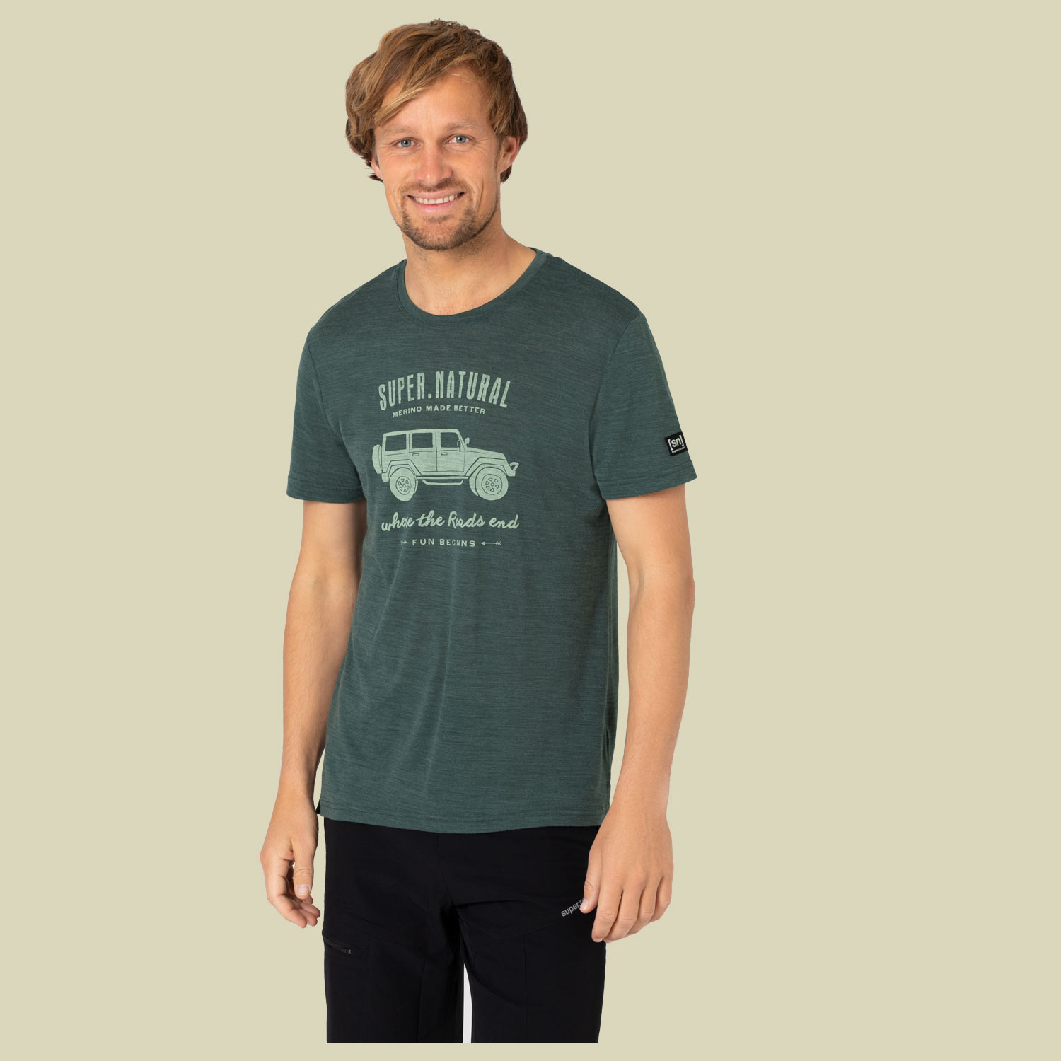 All Terrain Tee Men Größe XL Farbe urban chic melange