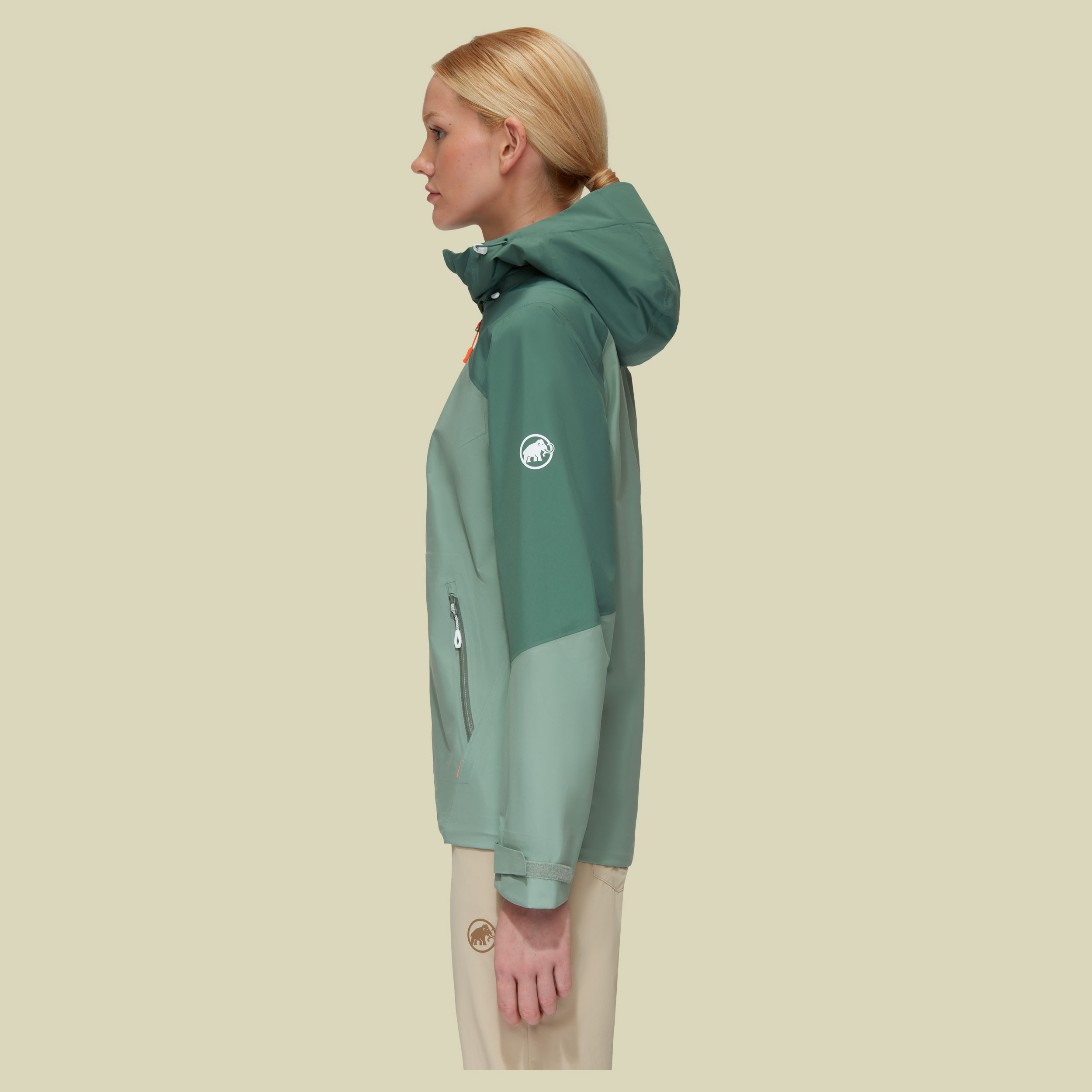 Convey Tour HS Hooded Jacket Women Größe M  Farbe jade-dark jade