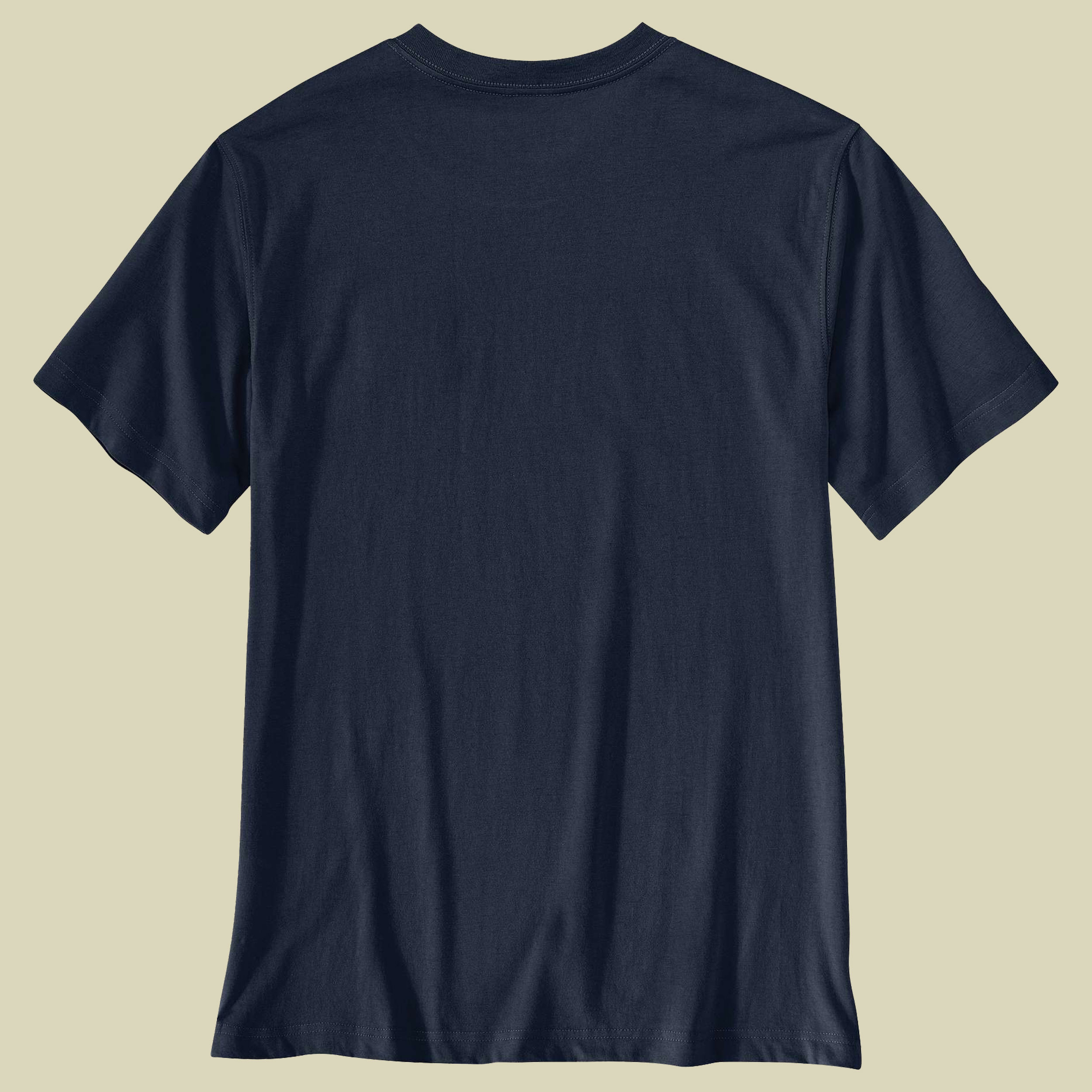 Irvine Relaxed Layered Logo T-Shirt Men XL blau - Farbe navy
