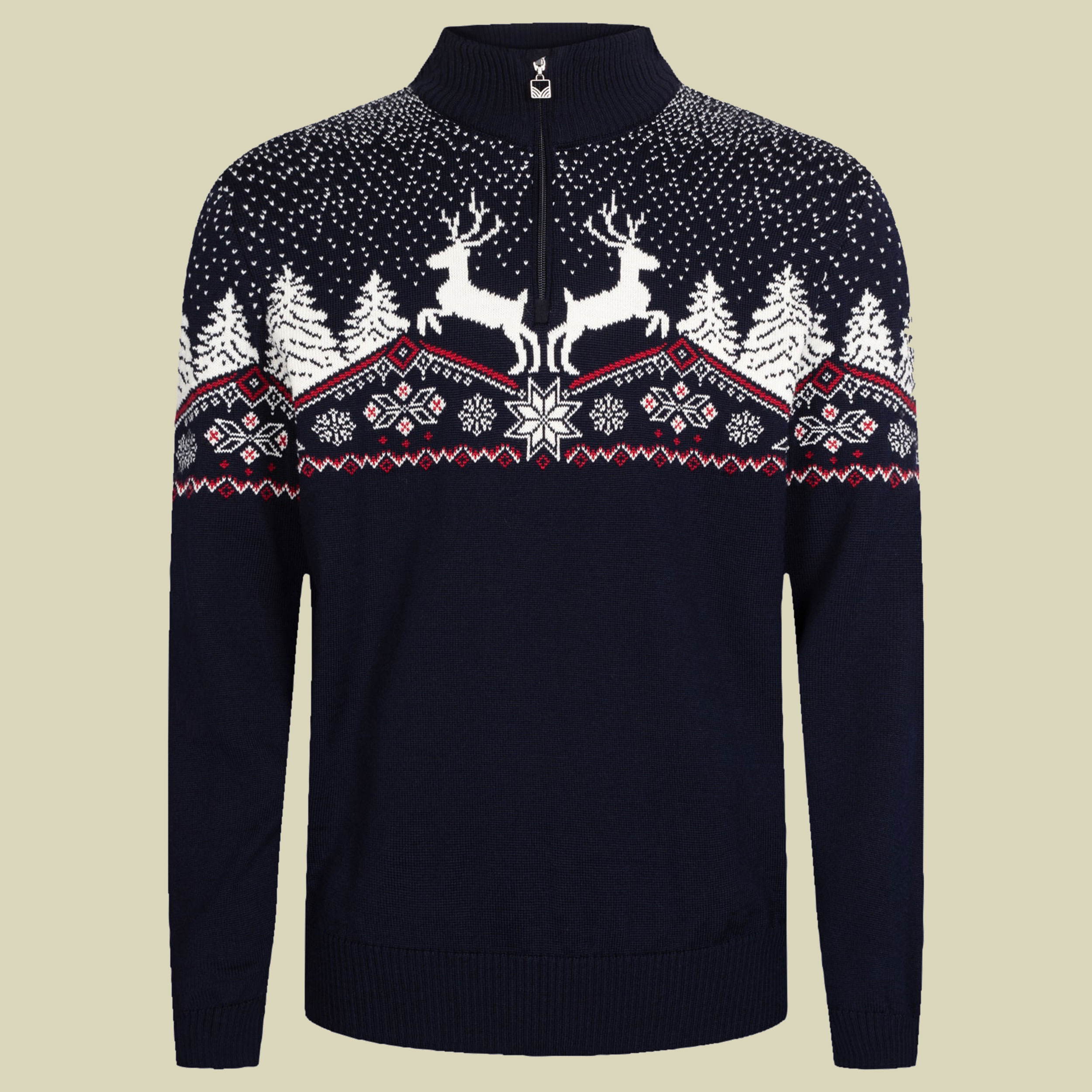 Dale Christmas Sweater Men Größe S Farbe navy offwhite redrose