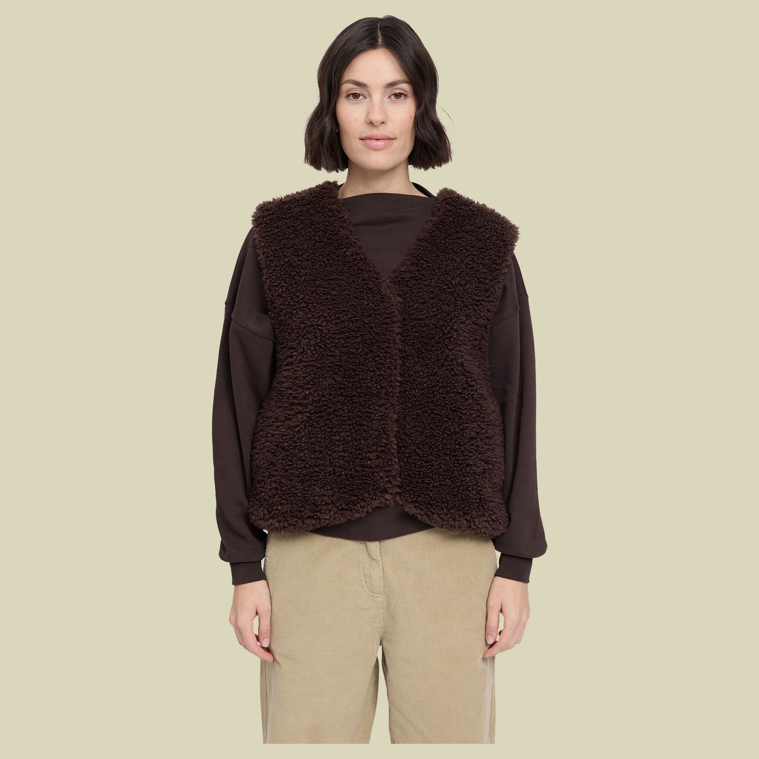 Faux-Fur Vest Women