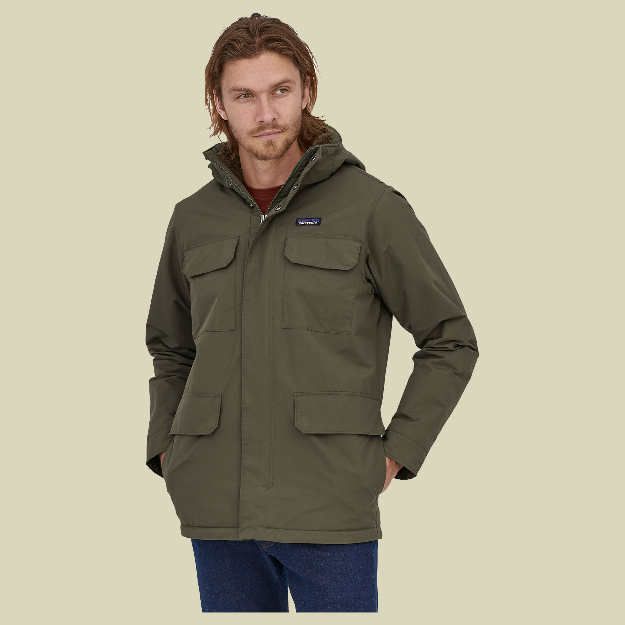 Isthmus Parka Men grün XL - basin green