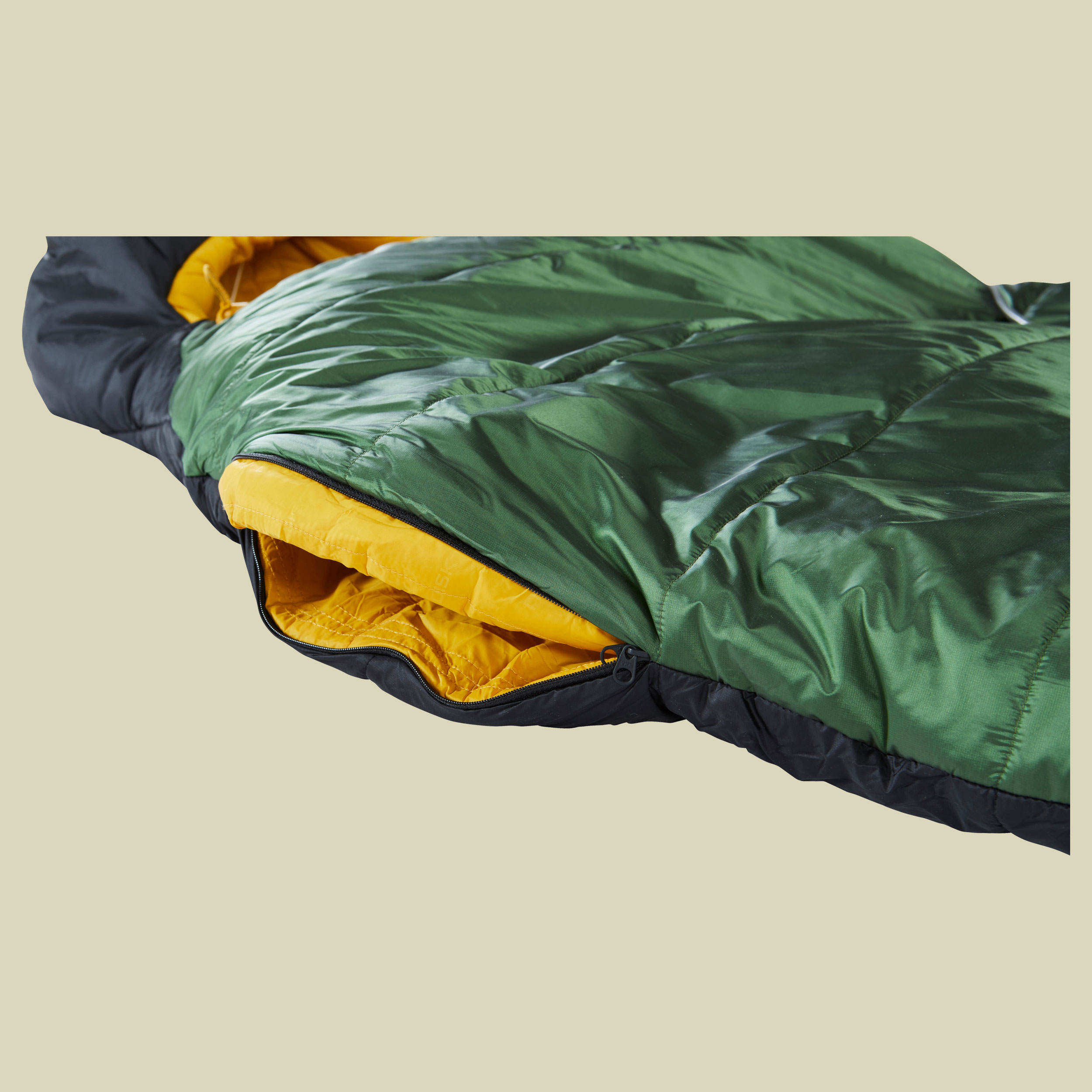 Gormsson -2 Curve bis Körpergröße 190 cm (L) Farbe artichoke green/mustard yellow/black, Reißverschluss links