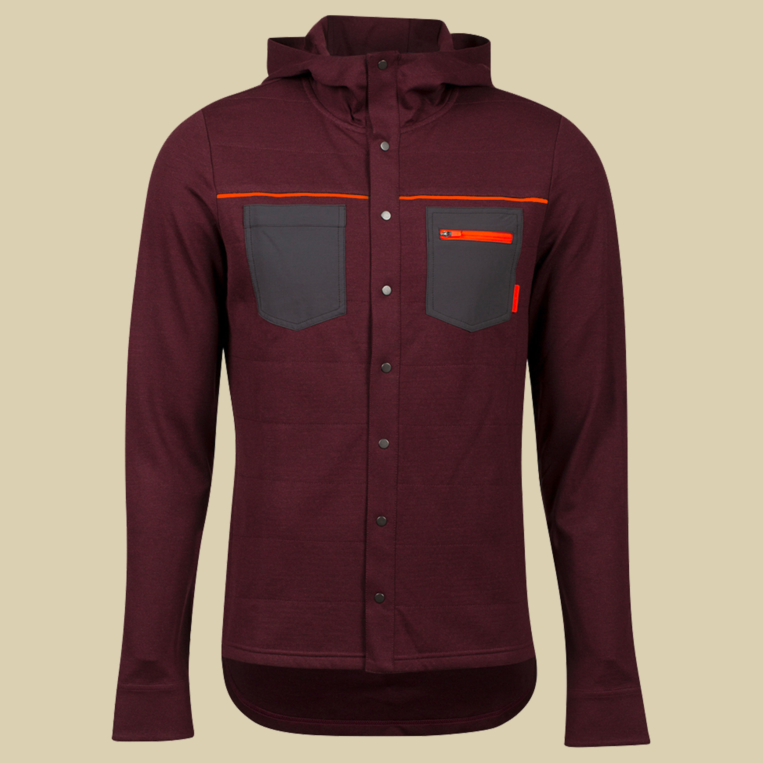 Summit Insulated Shirt Men Größe L  Farbe garnet heather