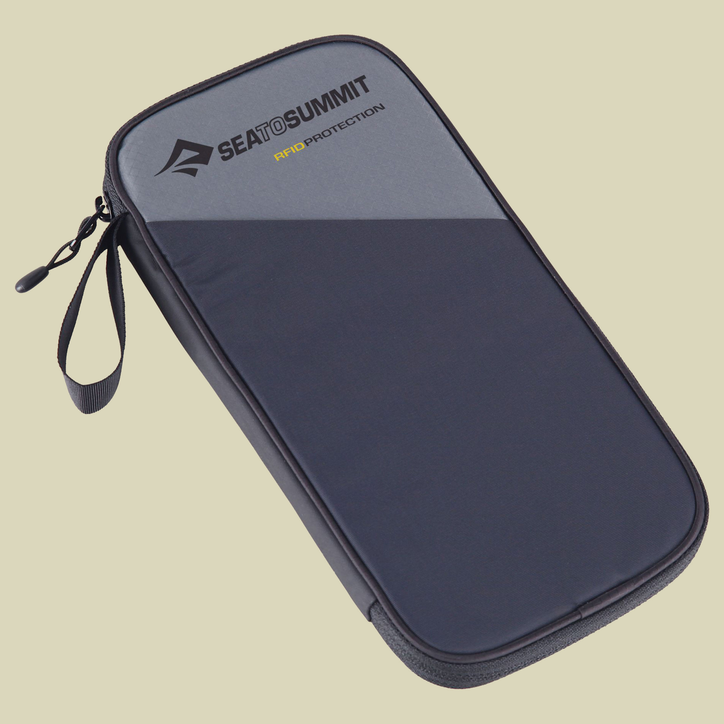 Travel Wallet RFID Größe L Farbe black/grey