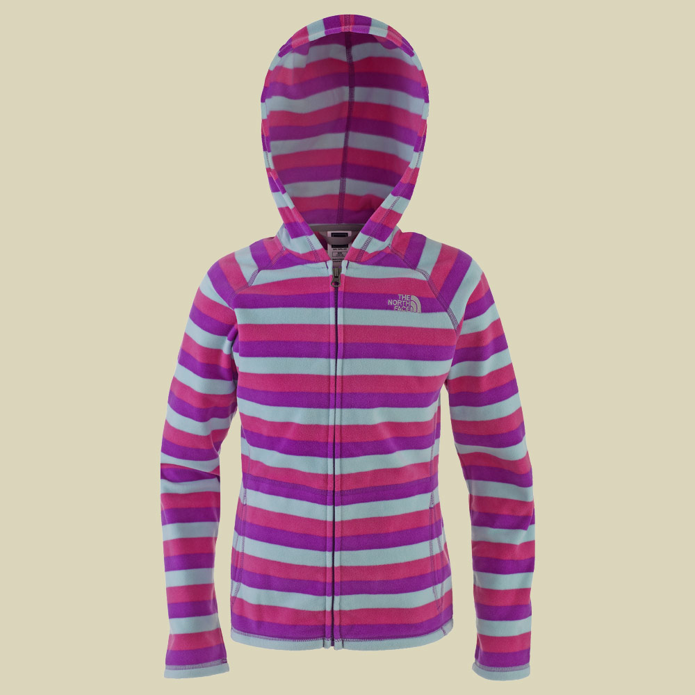 Striped Glacier Full Zip Hoodie Girl's Größe S Farbe magic magenta stripe