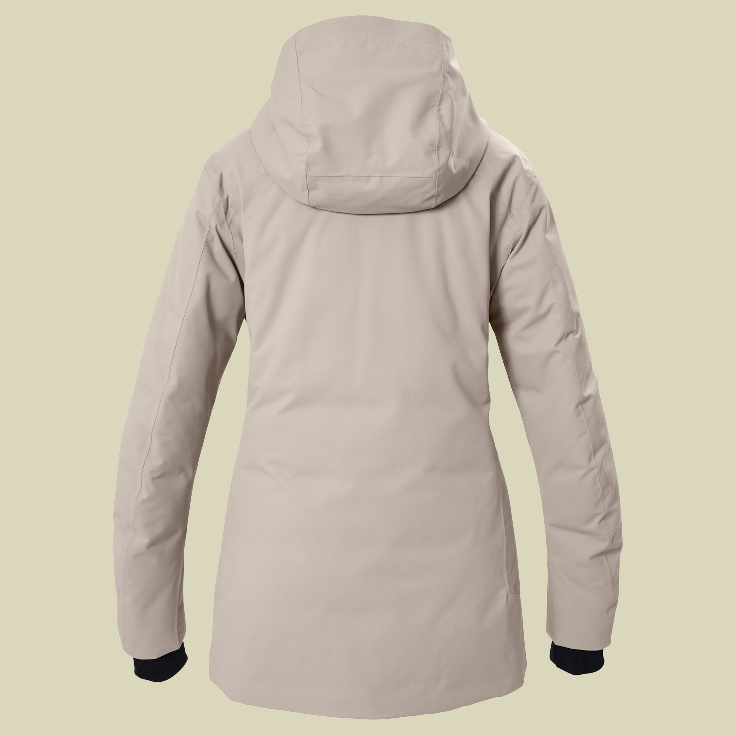 Funktionsjacke mit Kapuze Women 42 hellsand