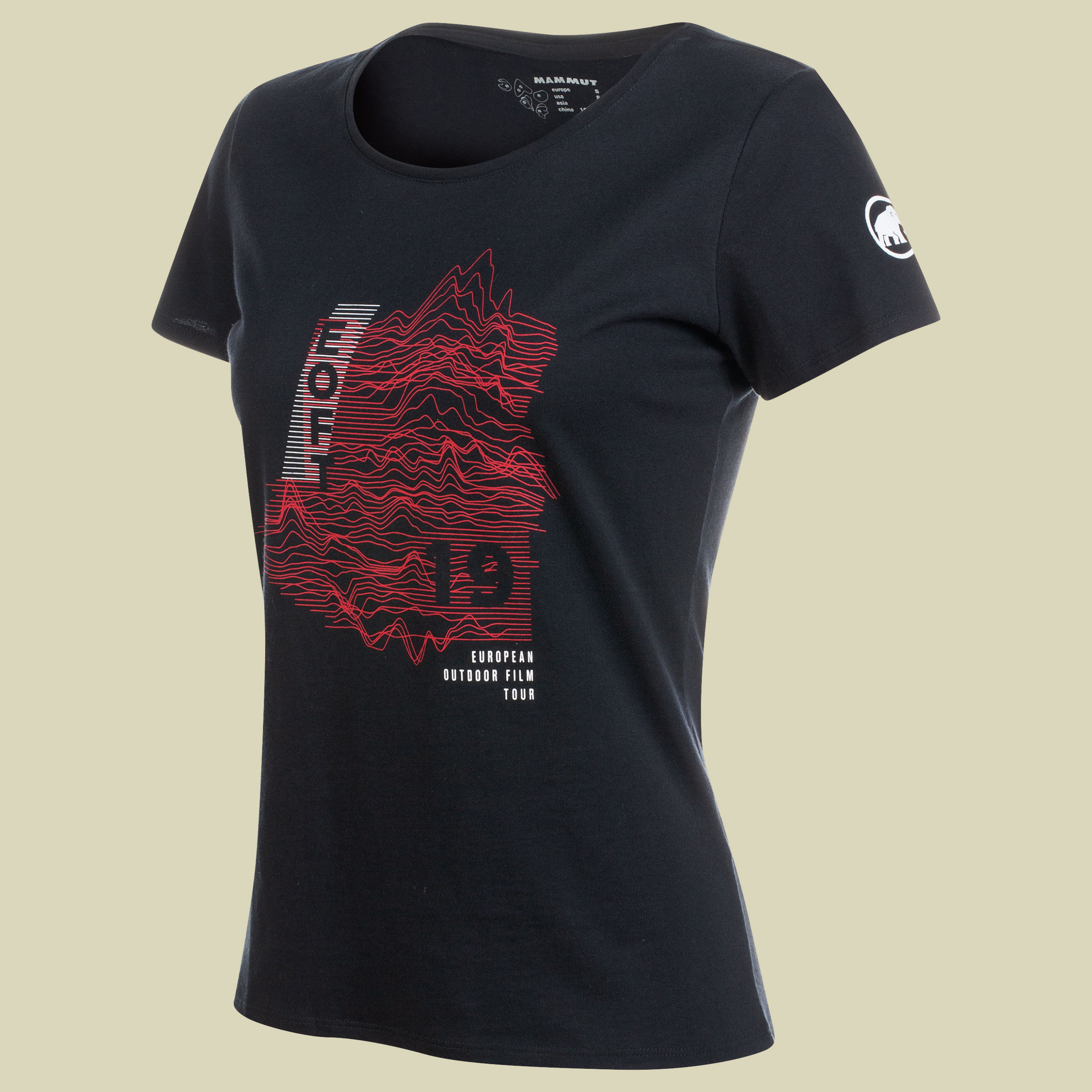 EOFT T-Shirt Women 2019/20 Größe XL Farbe black