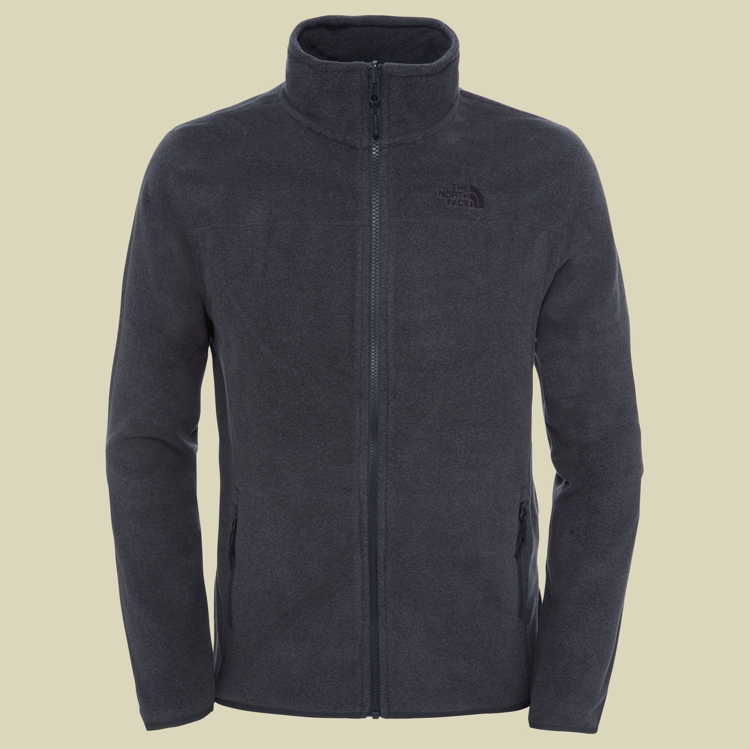 100 Glacier Full Zip Men Größe XL Farbe TNF dark grey heather