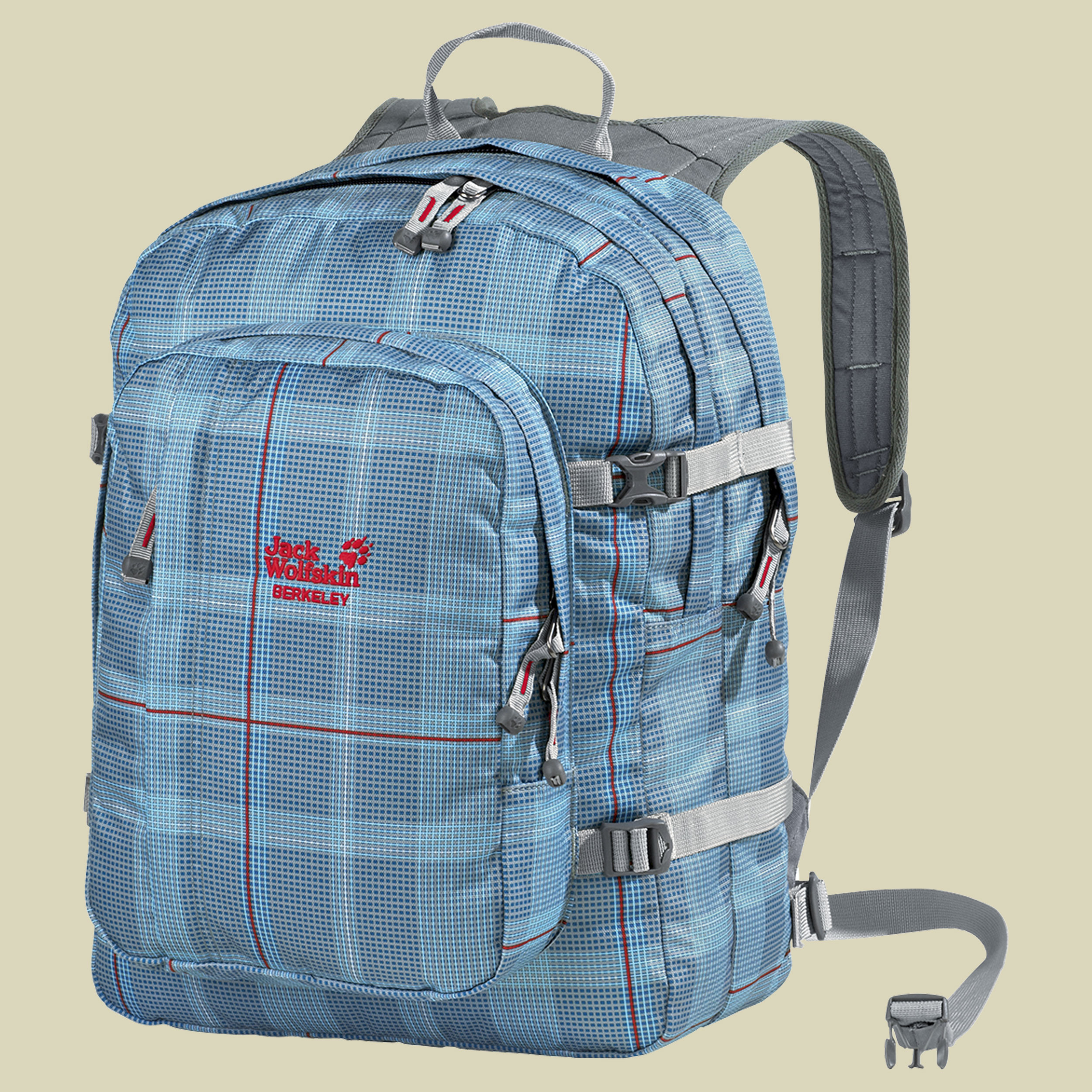 Berkeley Volumen 30 L Farbe titanium powder glencheck