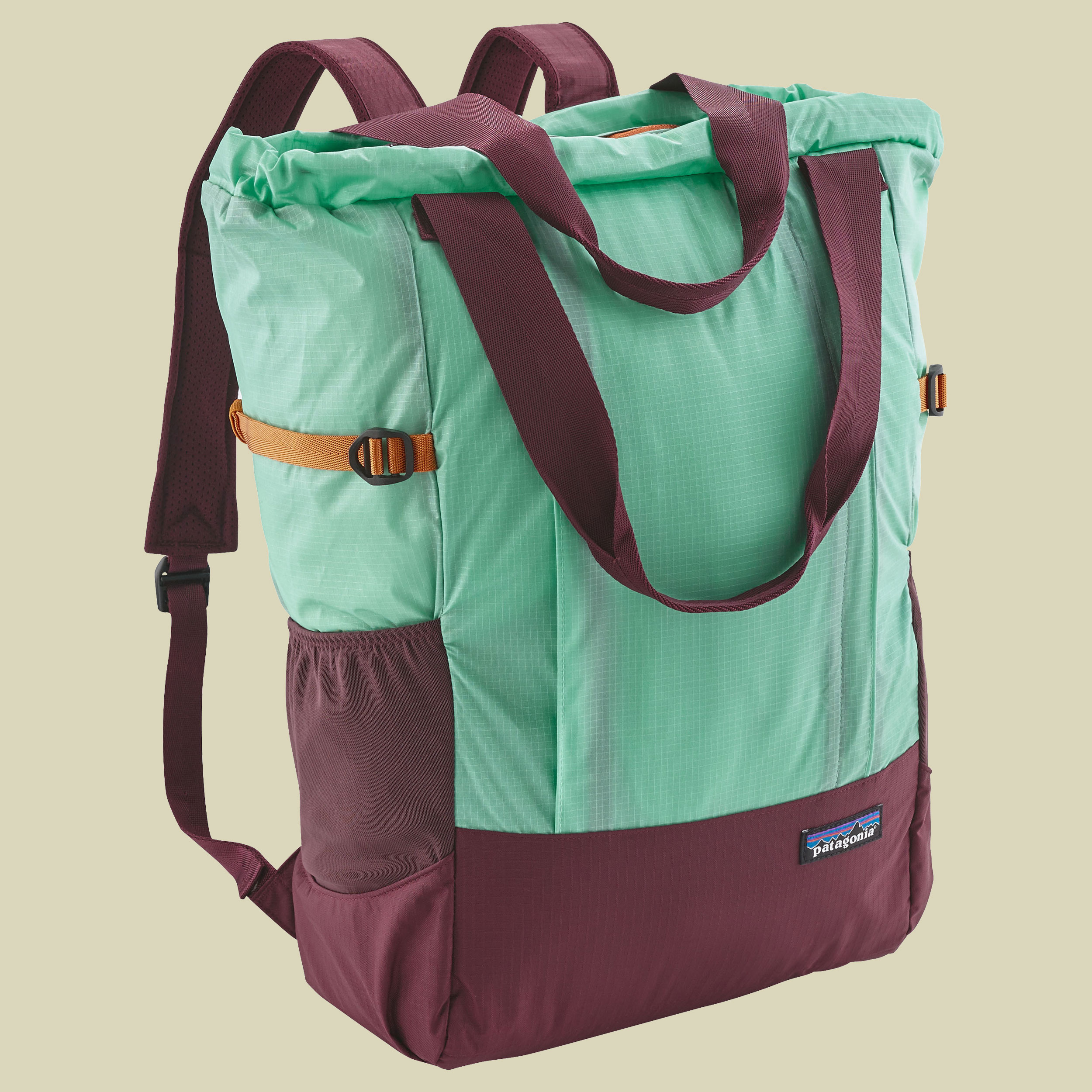 Lightweight Travel Tote Pack Volumen 22 Farbe vjosa green