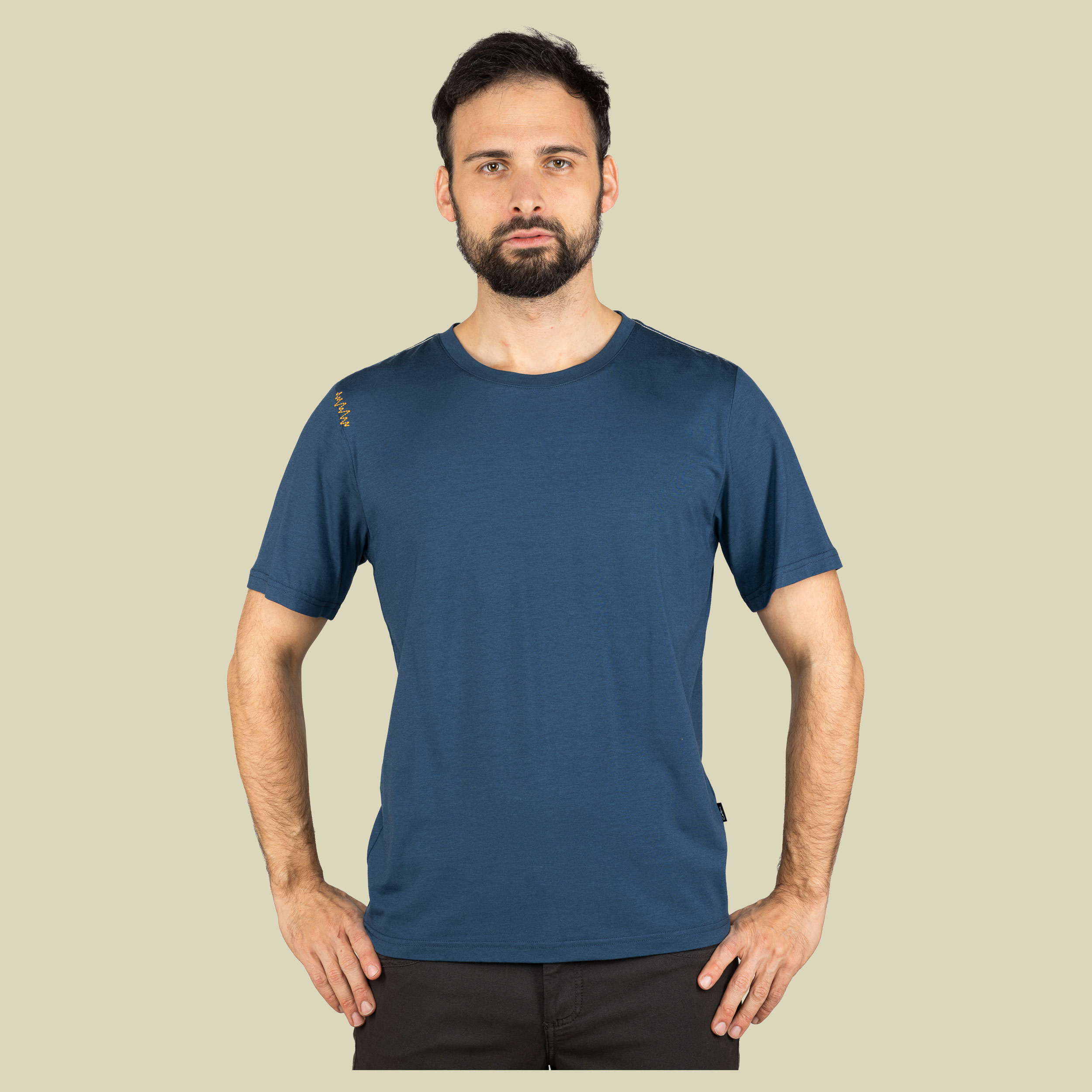 Bozen Mountain Logo Men L blau - Farbe dark blue
