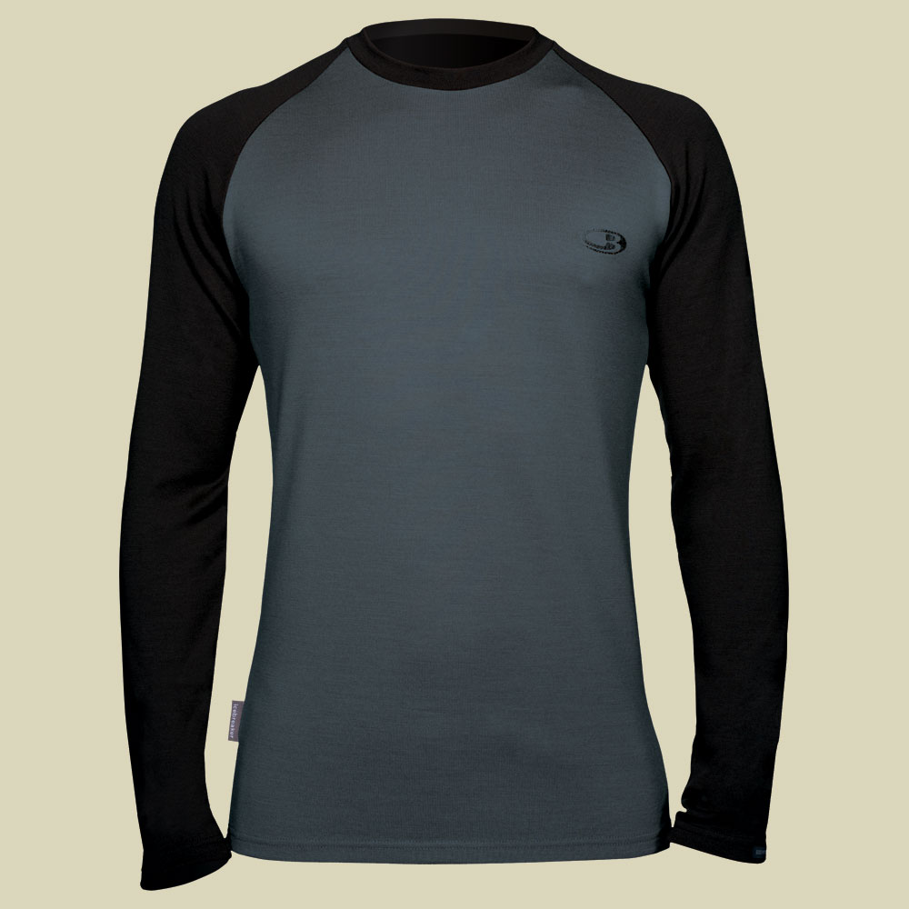 Bodyfit 260 Midweight LS Crewe Men Größe M Farbe Charcoal/Black