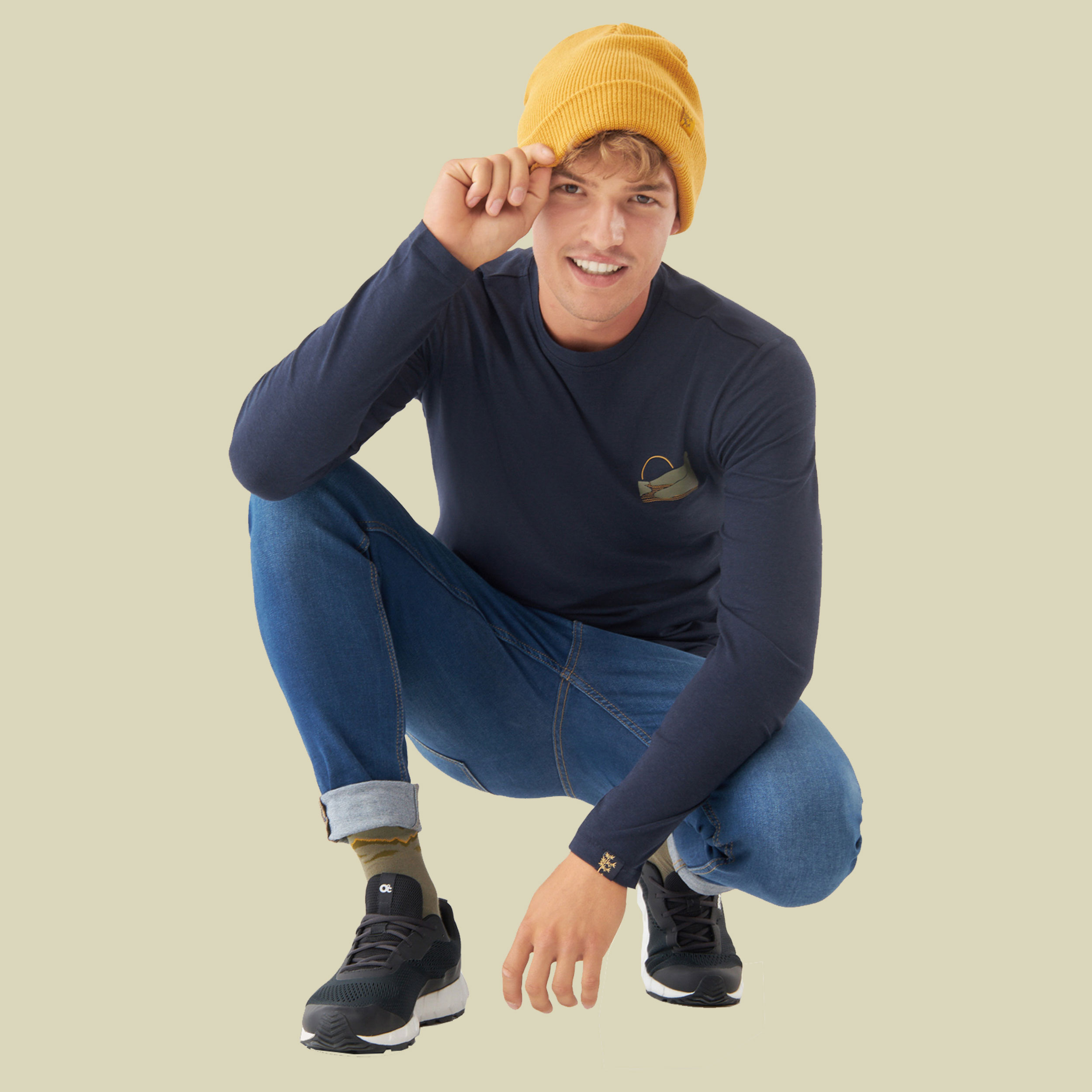 Escalante Bamboo Man XXL blau - Farbe navy
