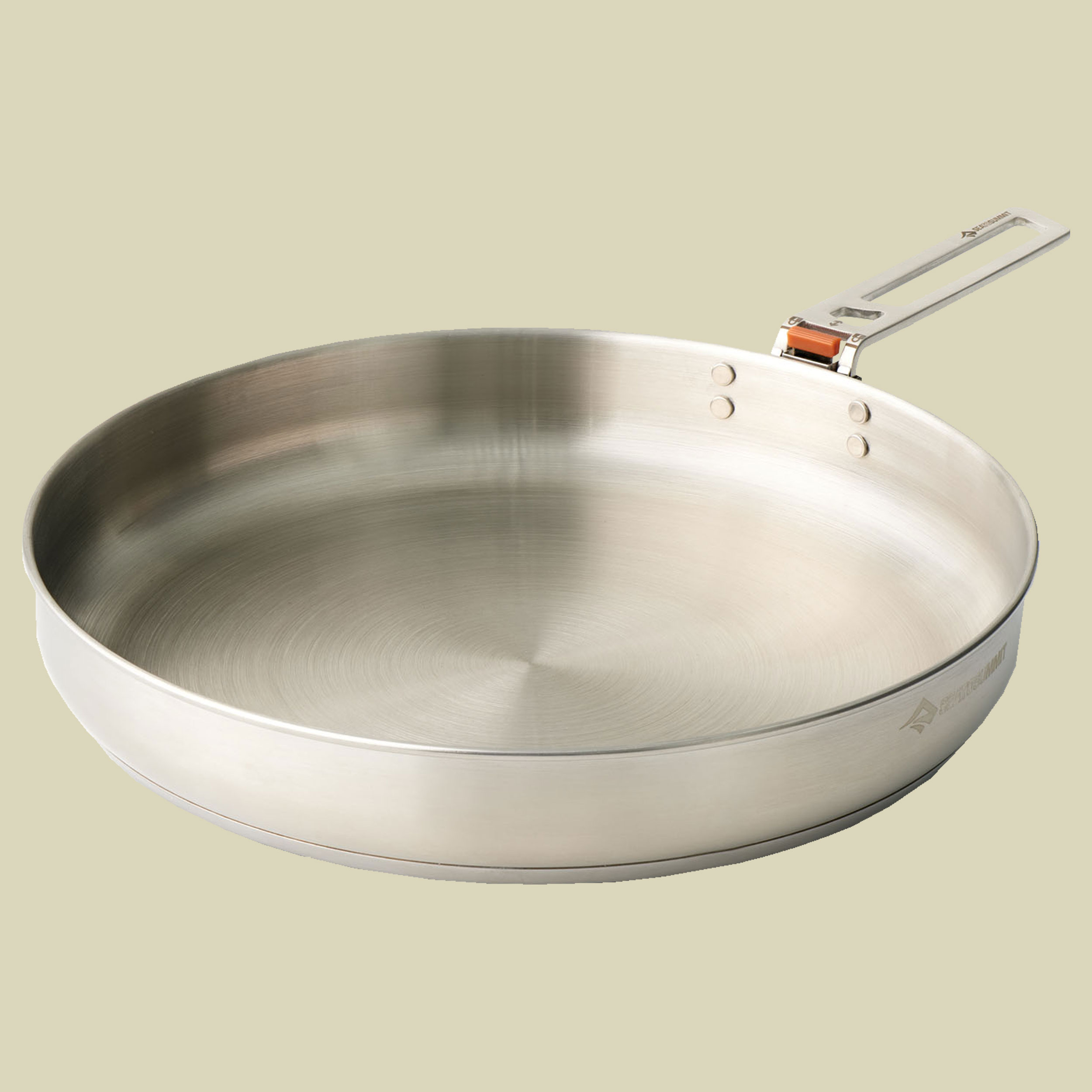 Detour Stainless Steel Pan 10 inch grau - stainless steel grey