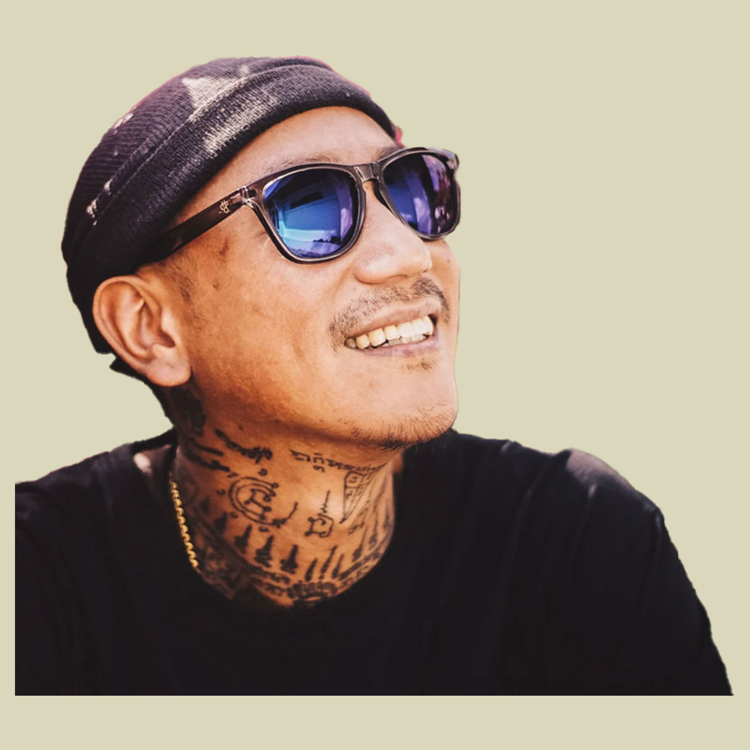 Bodhi one size grau - grey / blue mirror.