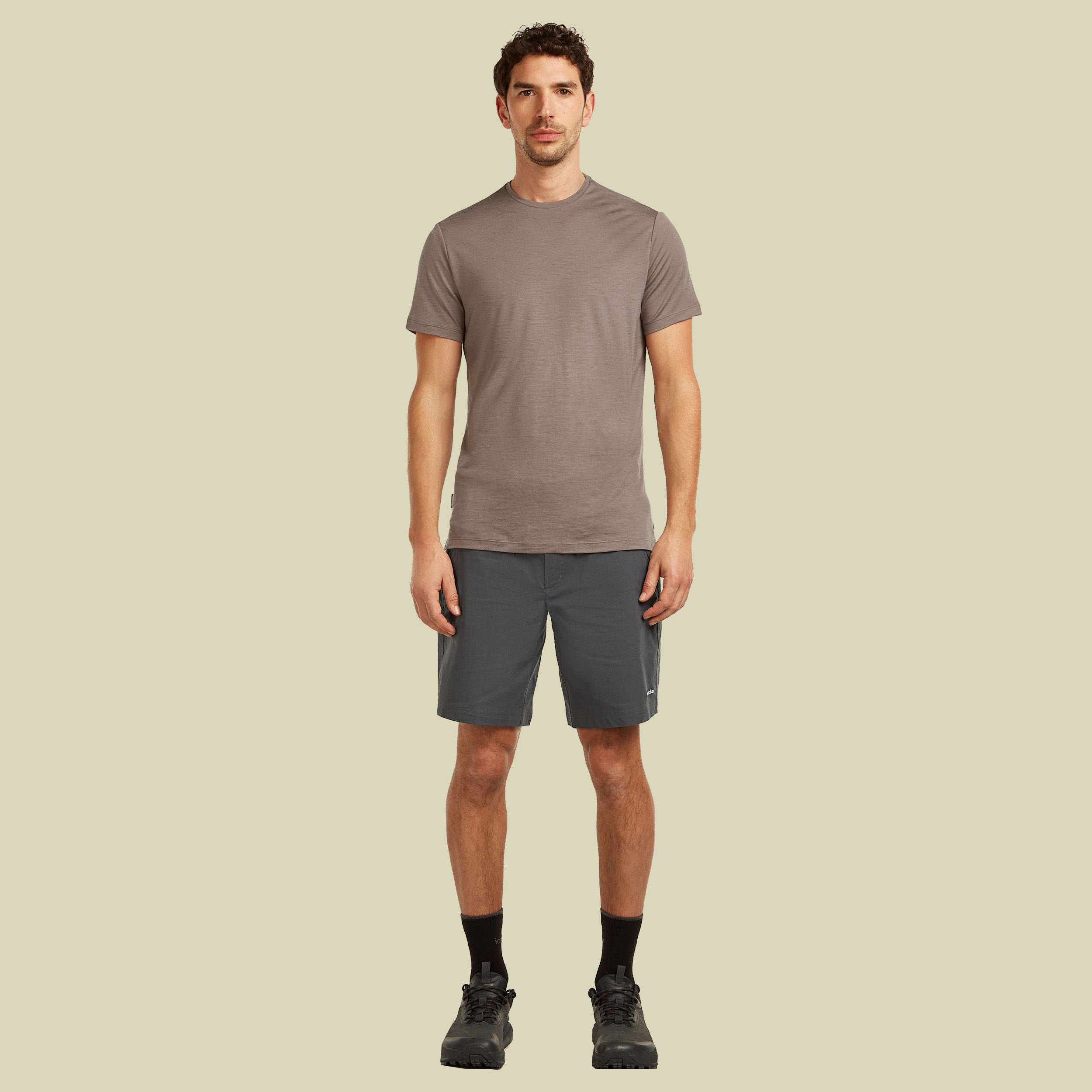 Merino 125 Cool-Lite Sphere III SS Tee Men XXL braun - porcini