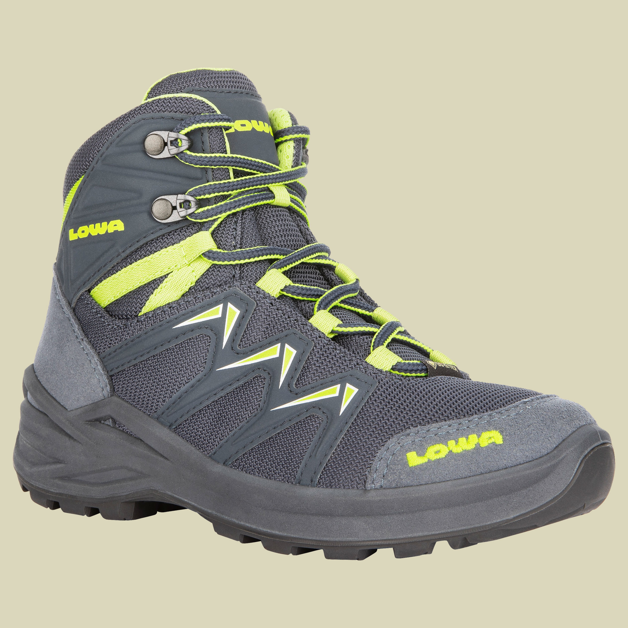Innox Pro GTX Mid Junior Größe 33 Farbe stahlblau/limone