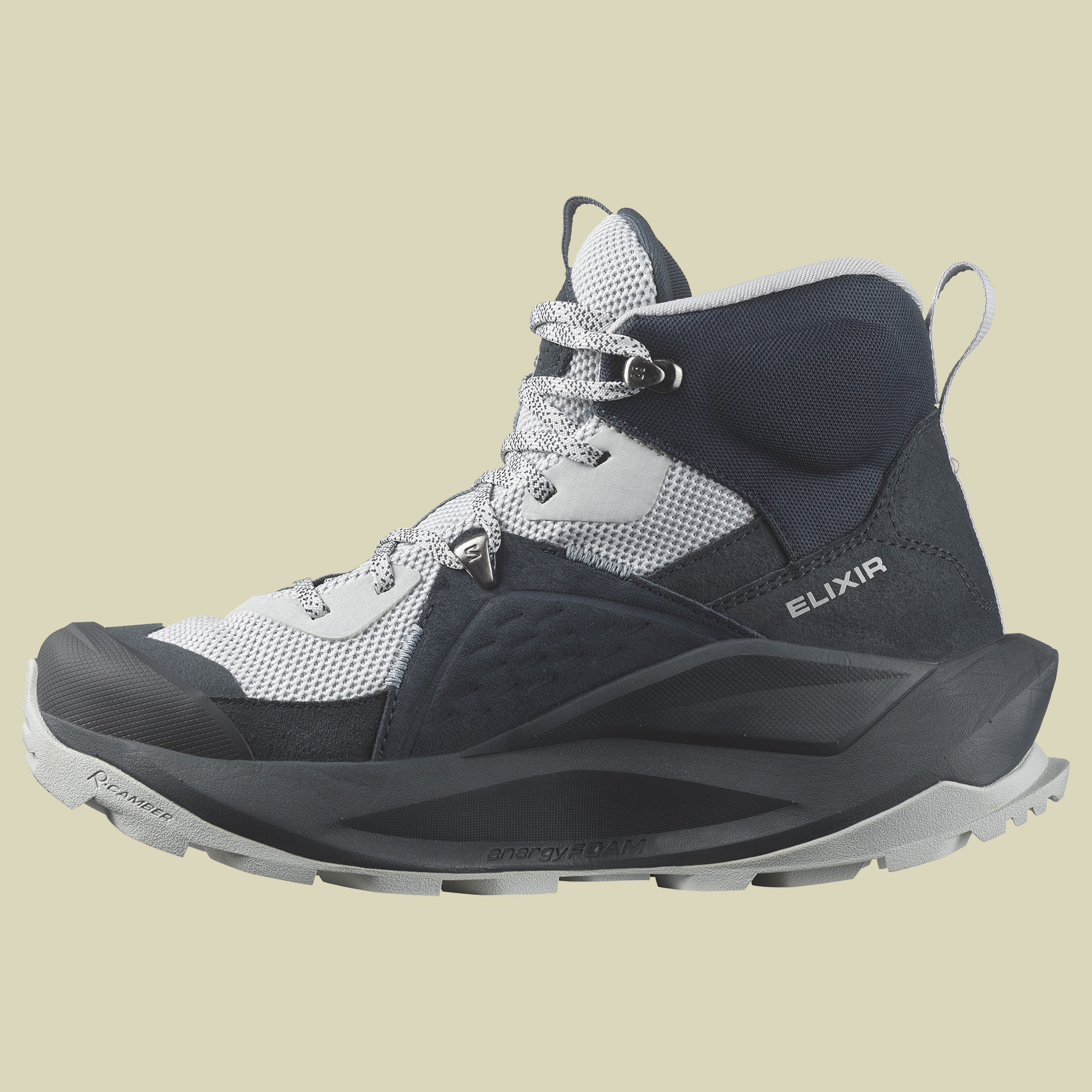 Elixir Mid GTX Women grau UK 8 - carbon/pearl blue/flint stone