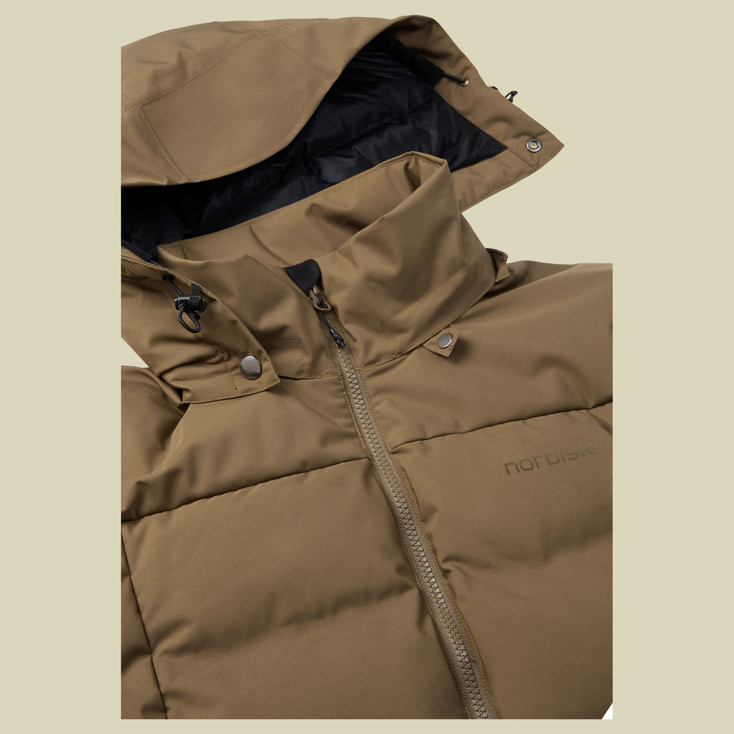Akkarvik Bonded Down Jacket Men braun XL - capers
