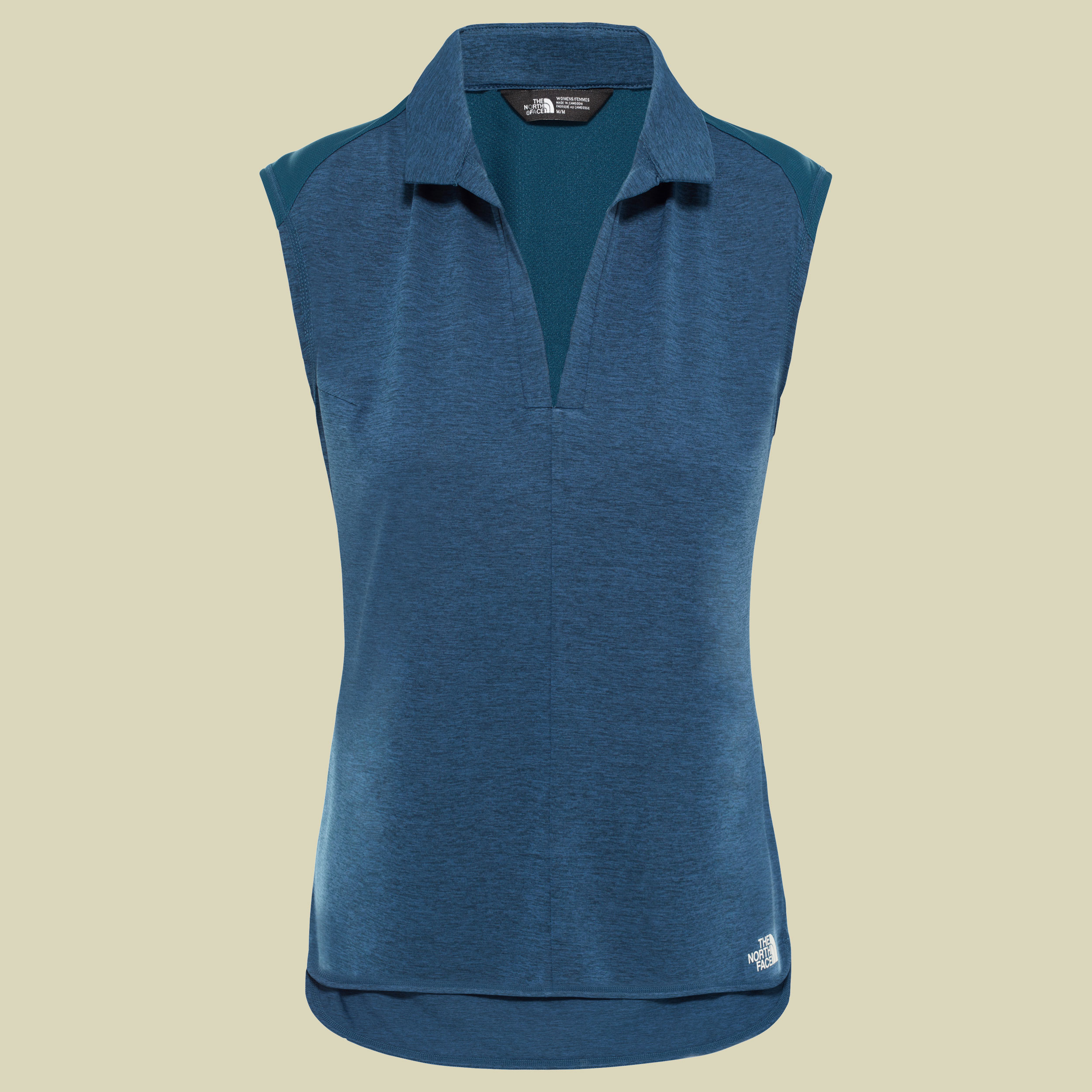 Inlux S/L Top Women Größe M Farbe blue wing teal dark heather