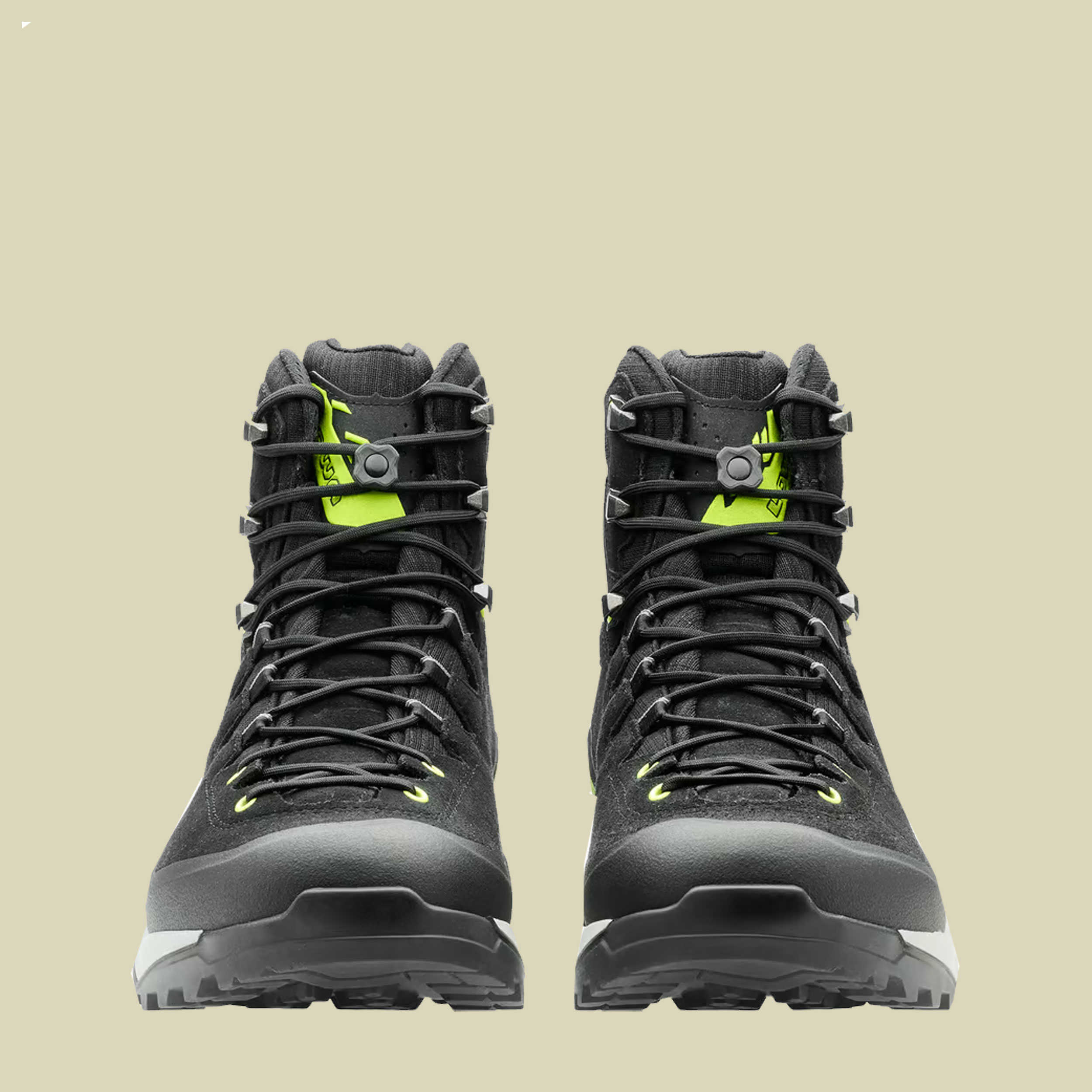 Explorer GTX Mid Men UK 9 schwarz - schwarz/limone