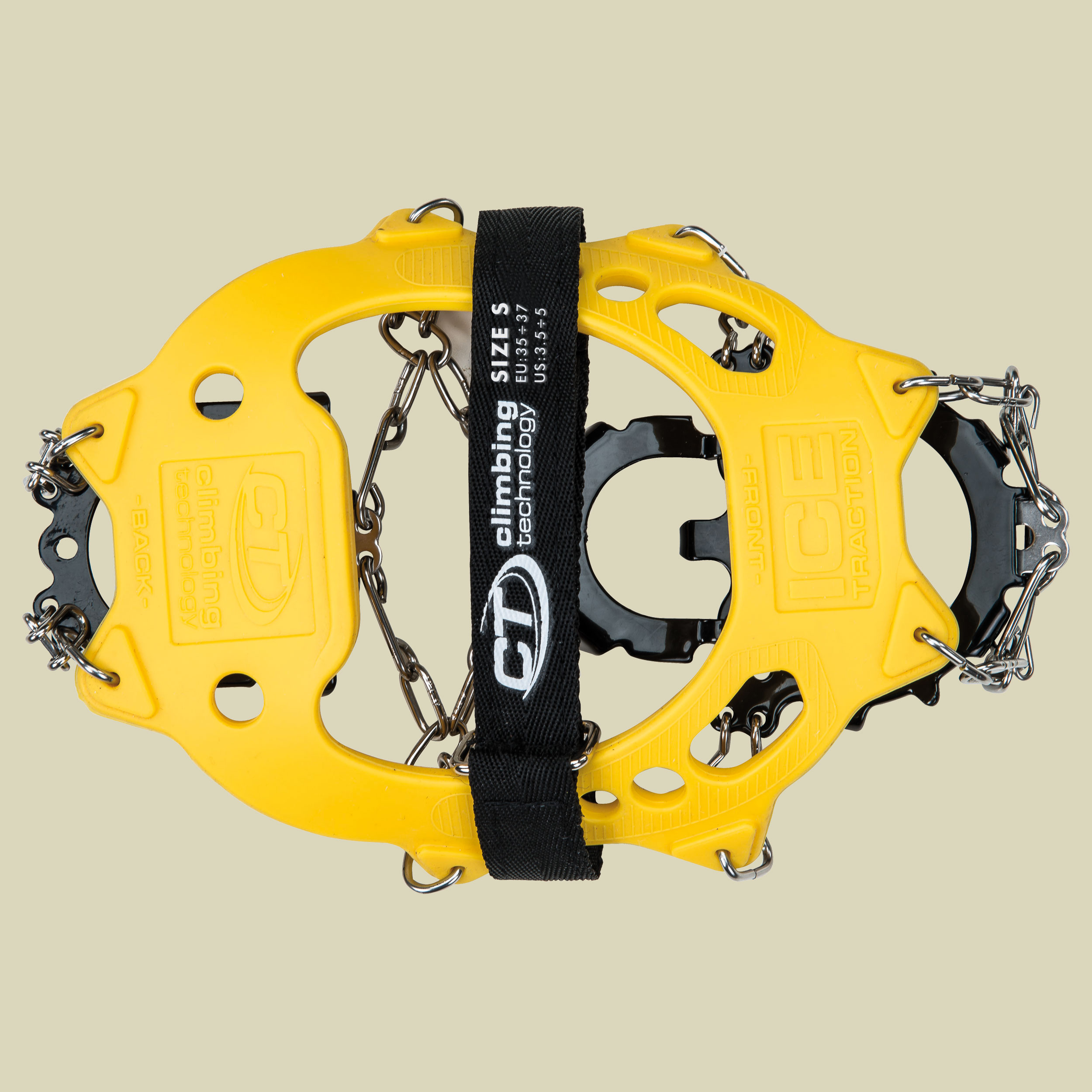 Ice Traction Crampons Größe S Farbe yellow