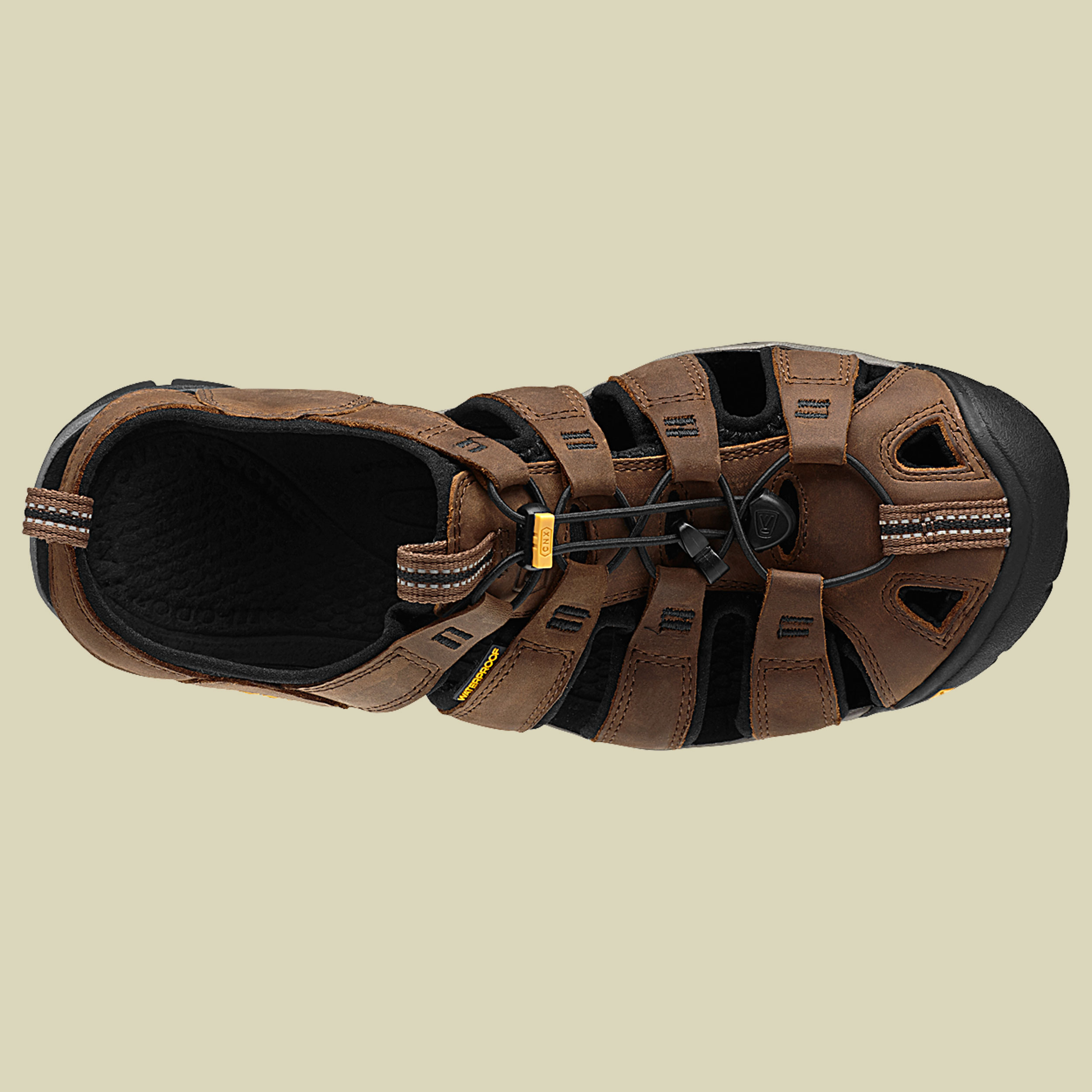Clearwater CNX Leather Men Größe UK 10,5 Farbe dark earth-black
